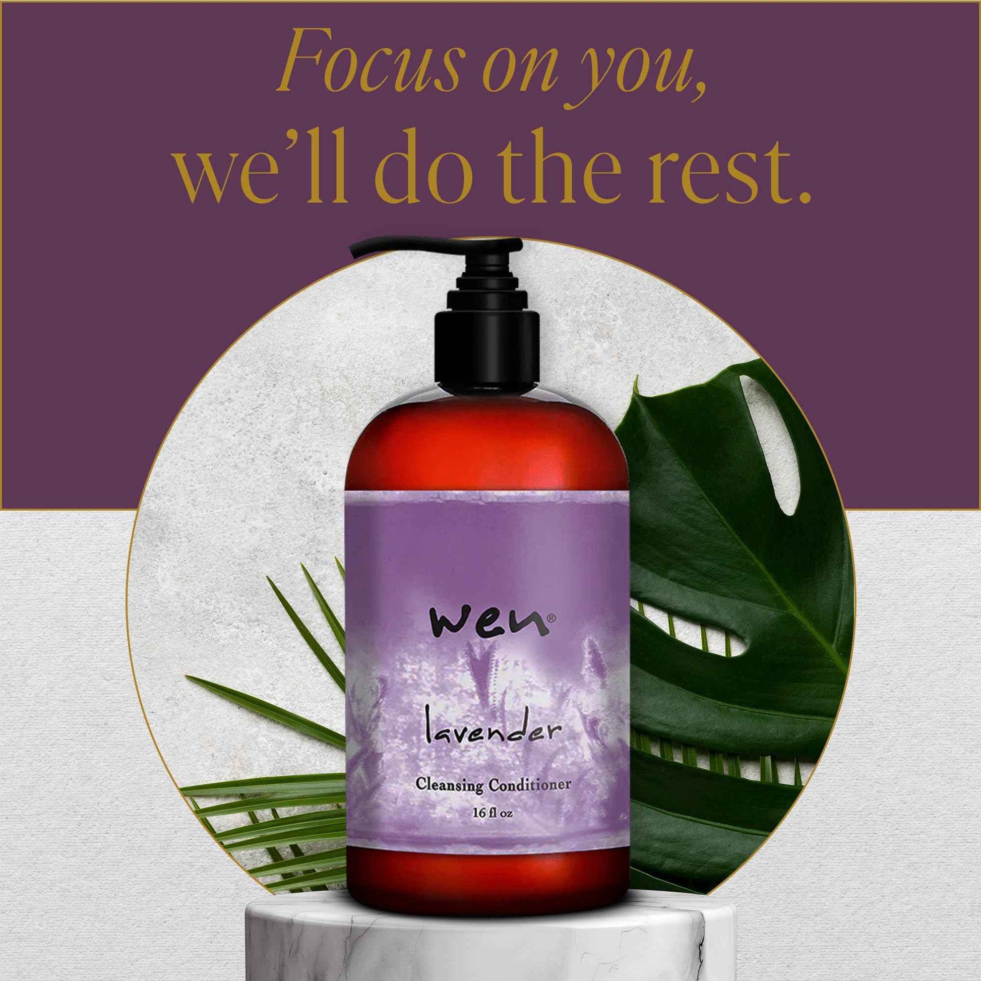 WEN by Chaz Dean Lavender Cleansing Conditioner, 16 fl. oz. (Packaging may vary)
