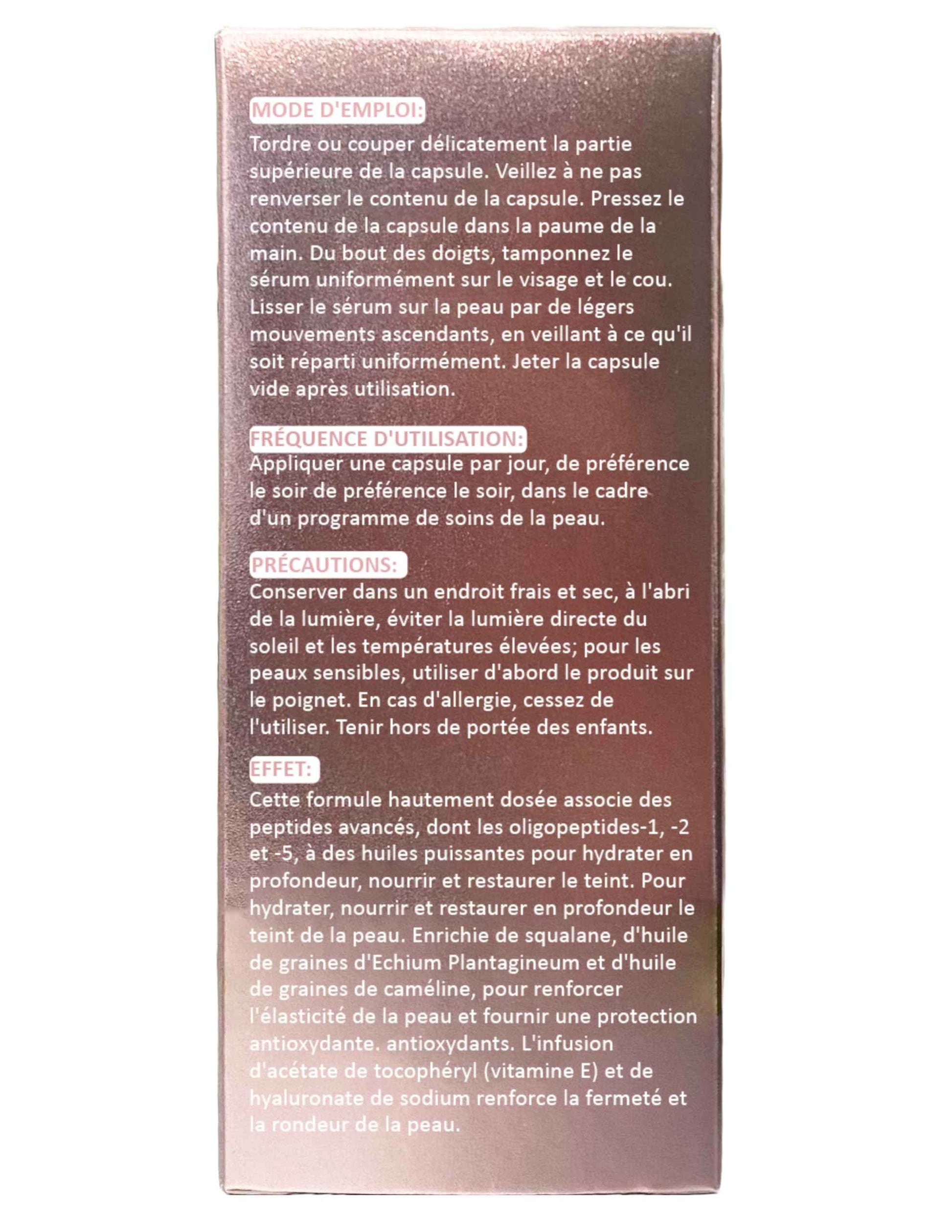 Retinol-Hyaluronate Serum Capsules (30 pcs) by AdditionM, Fine Lines, Wrinkles & Dark Spots - Fragrance-Free, Deeply Hydrating