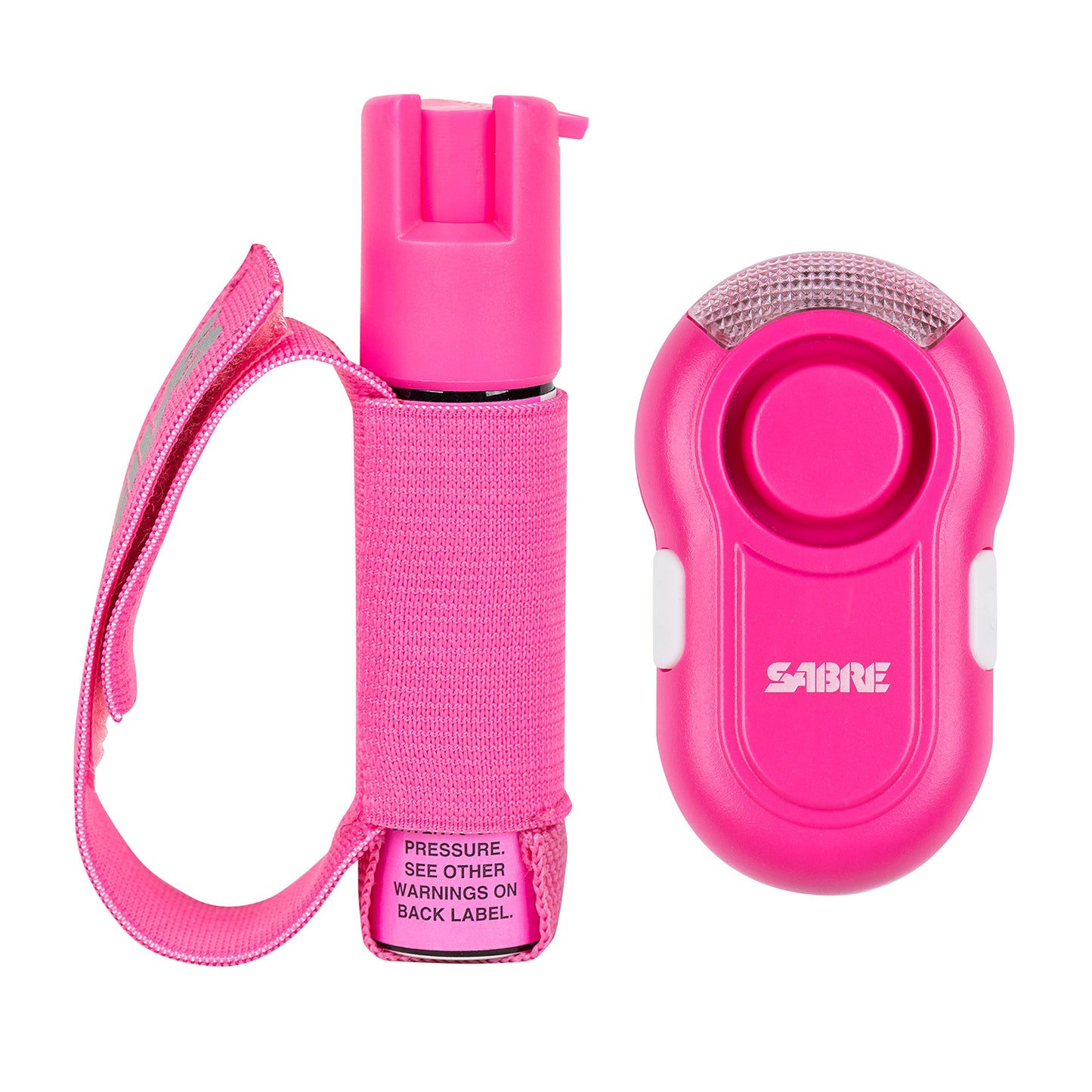 SABRE Runner Pepper Gel, Maximum Police Strength OC Spray, Reflective Hand Strap for Easy Carry & Quick Access, 0.67 fl oz, Secure & Easy to Use Safety, Optional Clip-On Alarm & LED Armband Combos