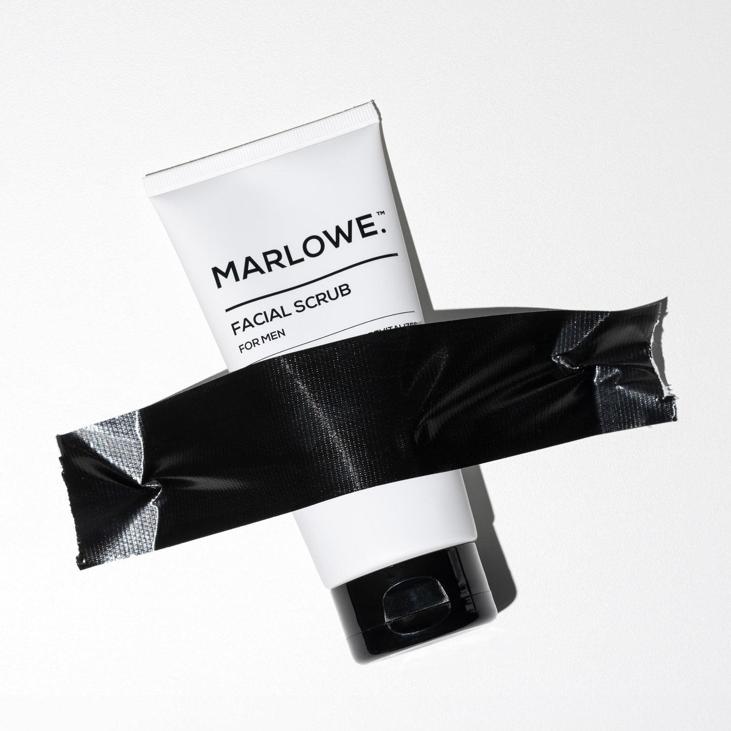 MARLOWE. No. 122 Men's Facial Scrub 6 oz, Light Daily Exfoliating Face Cleanser with Fresh Pine & Agarwood Scent