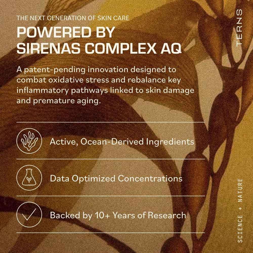 TERNS Everyday Lightweight Daily After Sun Moisturizer – Hydrating, Dermatologist Approved – Marine-Powered Skincare for Active Skin, Paraben Free 3.4 oz