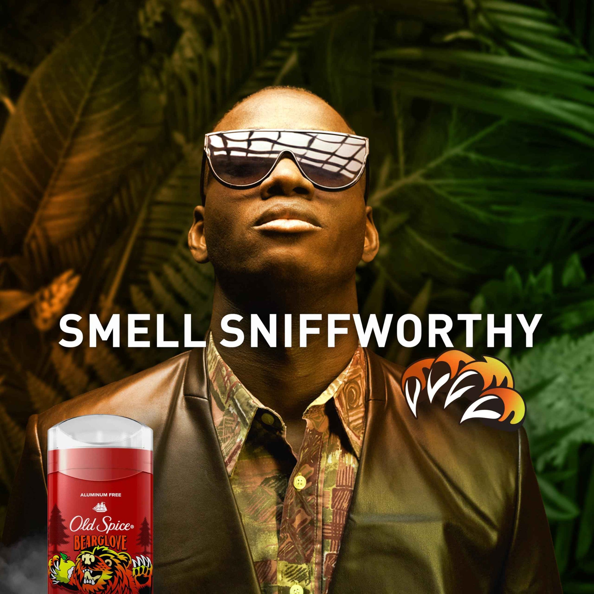 Old Spice Aluminum Free Deodorant for Men, 24/7 Odor Protection, 24/7 Freshness & Lasting Scent, Goes on Clear, Bearglove with Crisp Orchard Scent, 3.0 oz (Pack of 3)