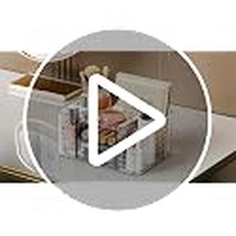 Clear Makeup Organizer with Drawers - Johehe Vanity Storage