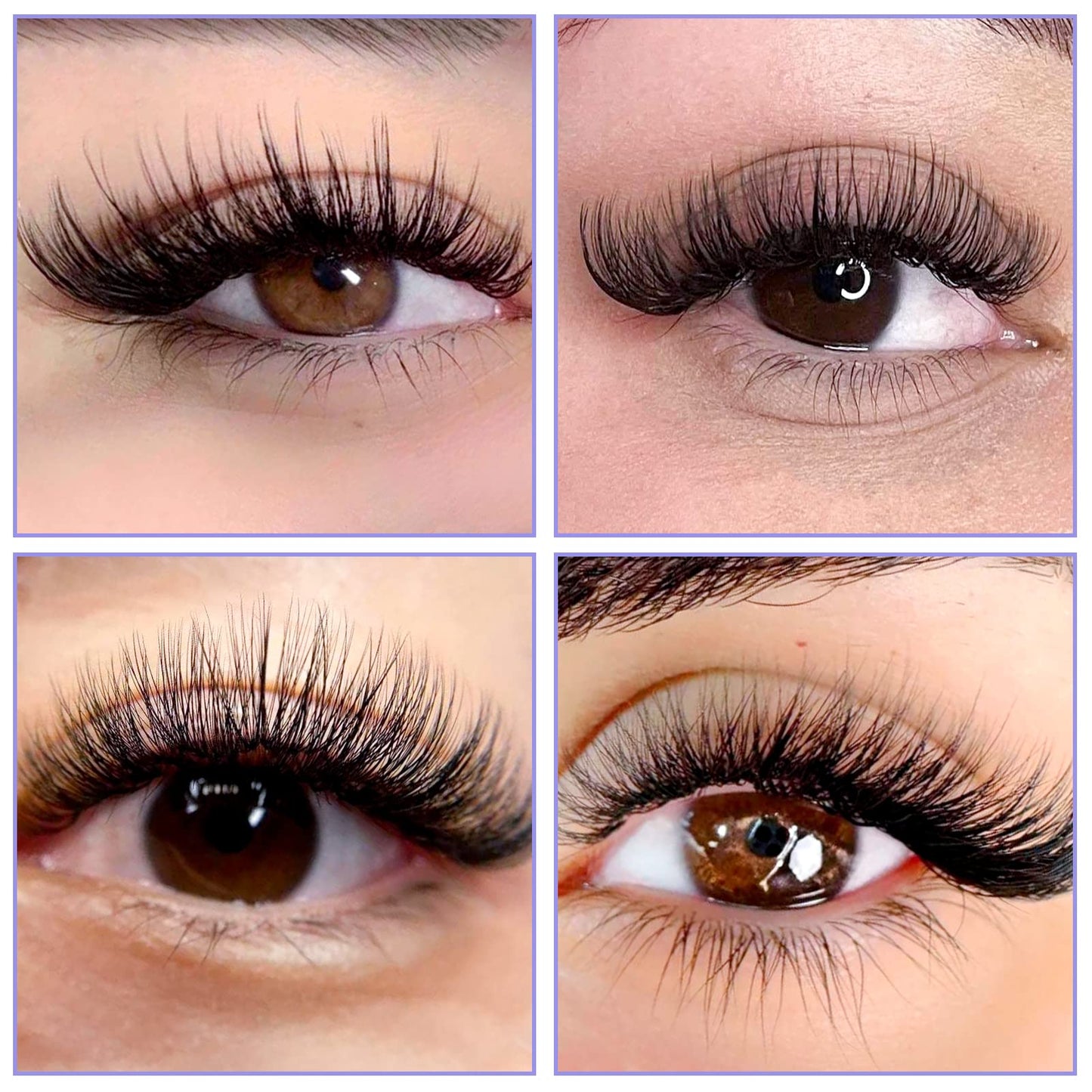 Volume Eyelash Extension 0.05 D Curl 18-24mm Mixed Easy Fan Rapid Blooming Lashes 3D 4D 6D 10D 20D Lash Extensions By WENDY LASHES(0.05D, 18-24mm)