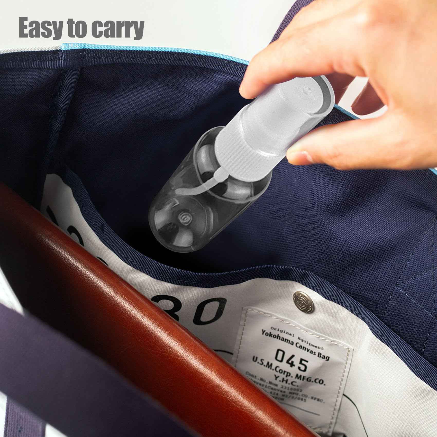 GAADSKCER 2 Pack Spray Bottle, 1 oz/30ml Small Plastic Spray Bottles, Travel Size Spray Bottle, Fine Mist Spray Bottles (2)