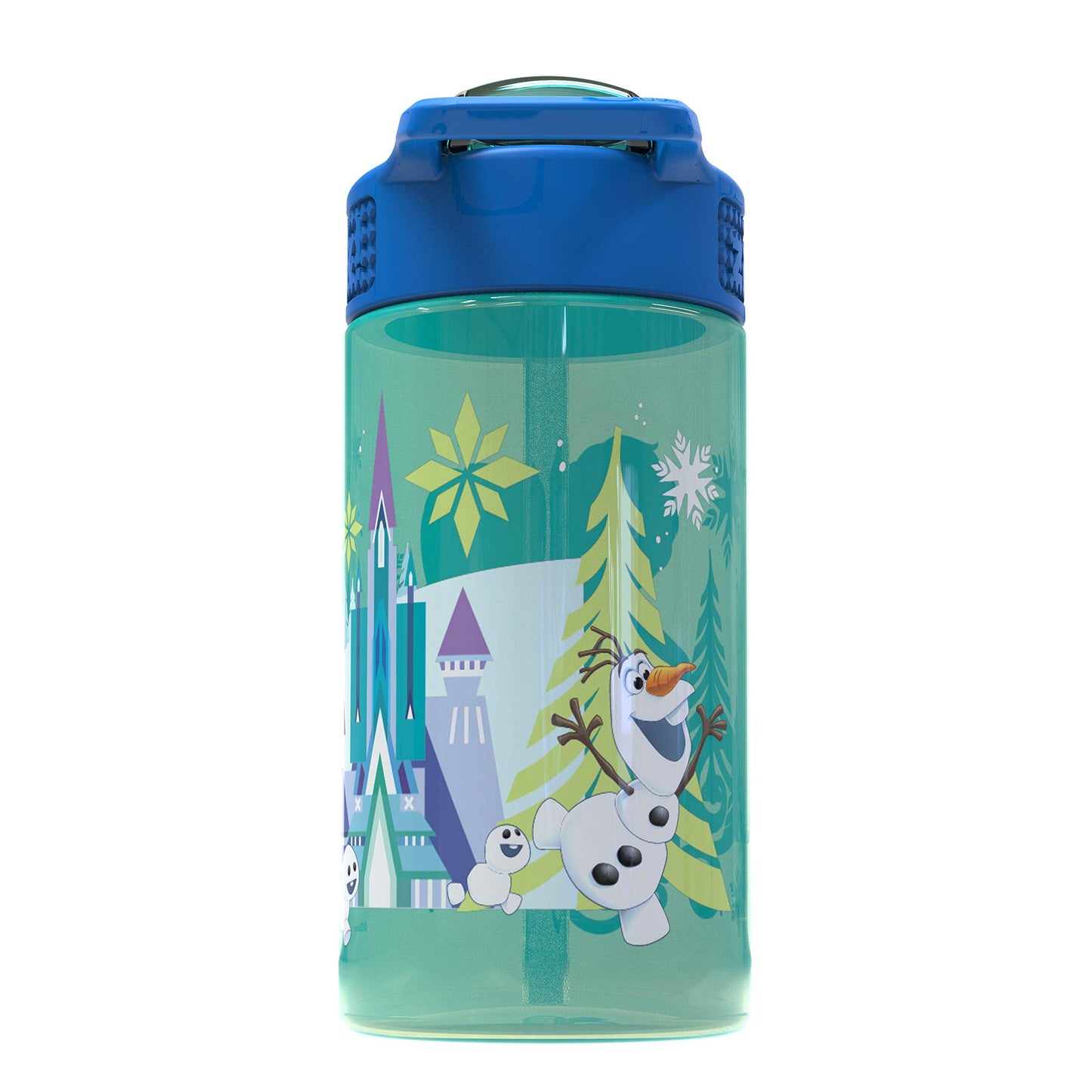 Zak Designs Disney Frozen 16 ounce Water Bottle, Anna & Elsa