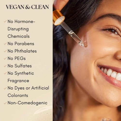 Glow Renewal 20% Vitamin C Serum for Face & Eye - Brightening & Anti-Aging with Hyaluronic Acid & Botanical Extracts - Evens Skin Tone, Targets Fine Lines & Dark Spots, 1 oz