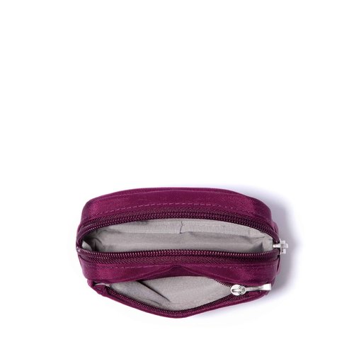 Baggallini Mini Cosmetic Pocket - Lightweight 5x3 Inch Makeup Bag - Travel Essentials Makeup Organizer