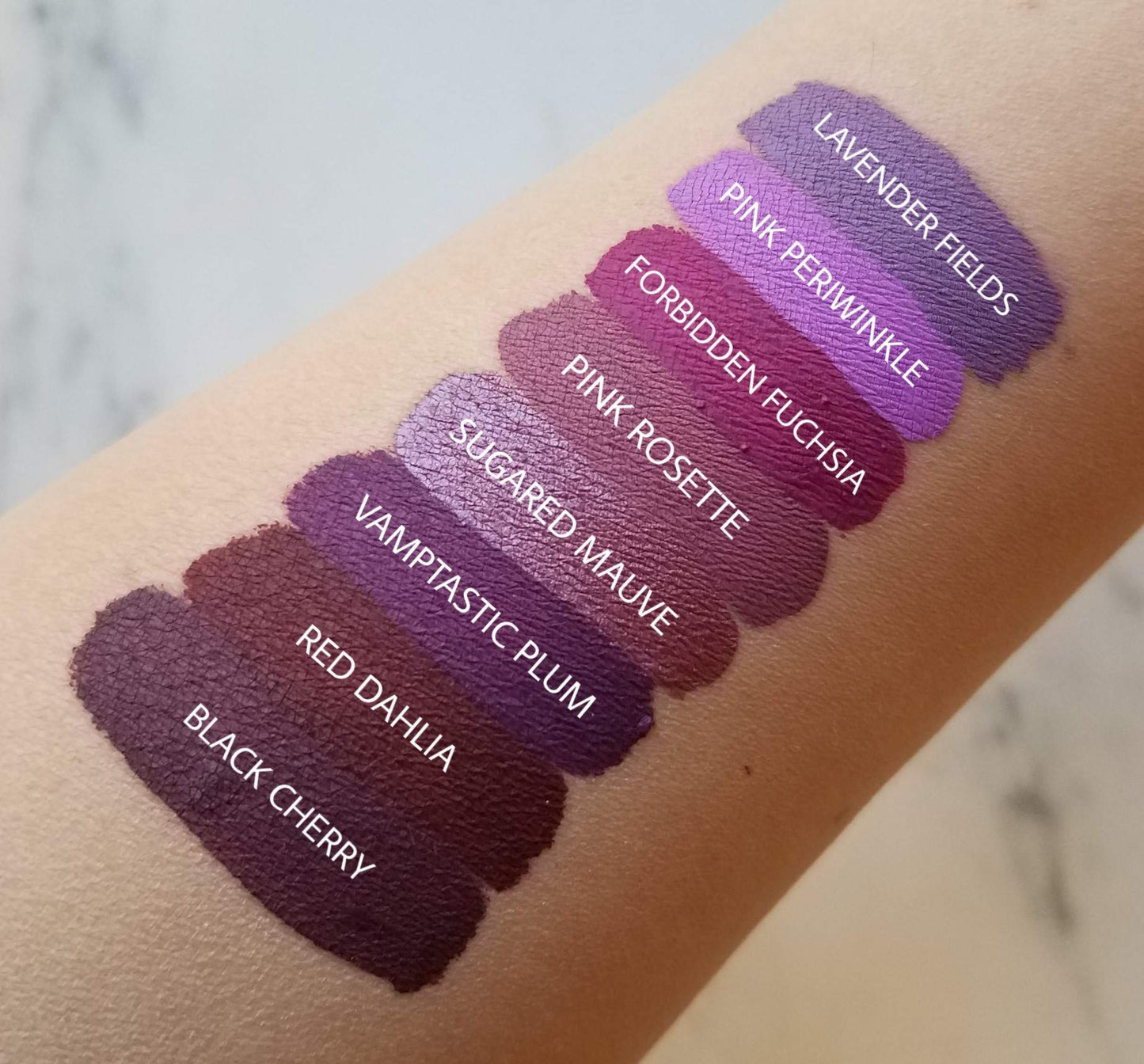 Aromi Maroon Burgundy Liquid Lipstick | Bordeaux Wine Lip Color with Blue Undertones, Vegan, Cruelty-free, Waterproof, Long-lasting (Red Dahlia)