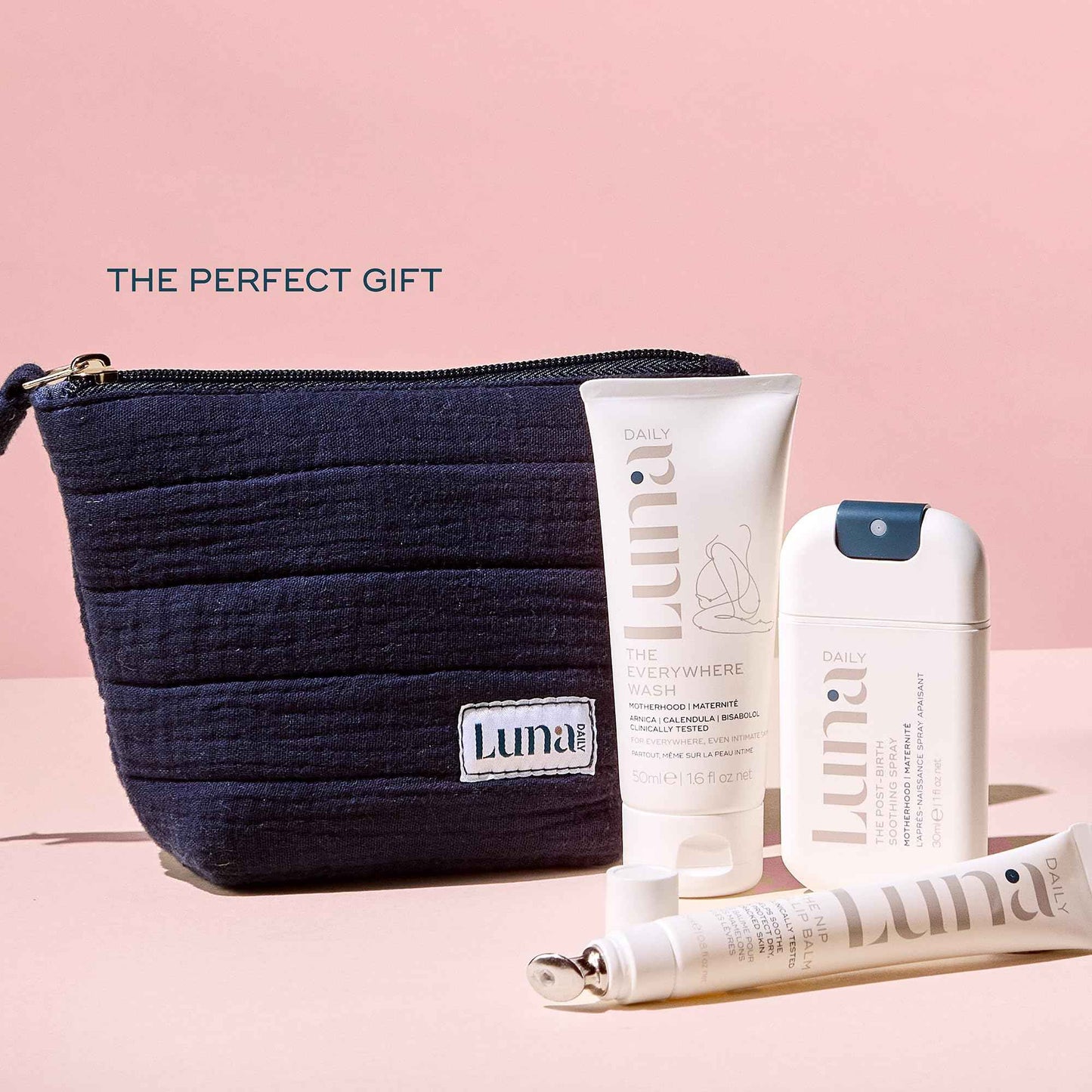 Luna Daily Nursing Balm for Cracked Nipples & Dry Lips, Fragrance-Free & Vegan | Safe for Breastfeeding & Baby | Soothing Shea Butter & Vitamin E | Natural Postpartum Moisturizer & Lip Care, 25ml