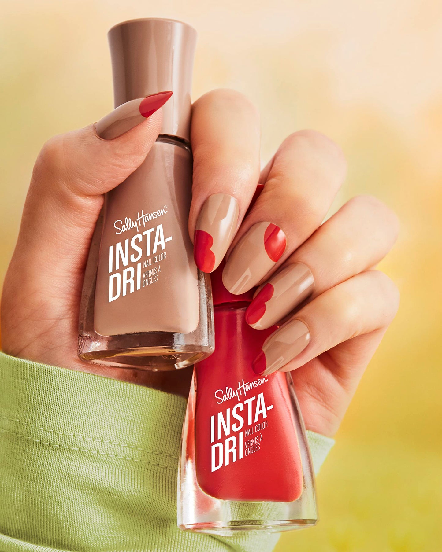 Sally Hansen Insta-Dri®, Mauve It, Quick Dry, Long Lasting, Streak-Free Shine, Nude Nail Polish