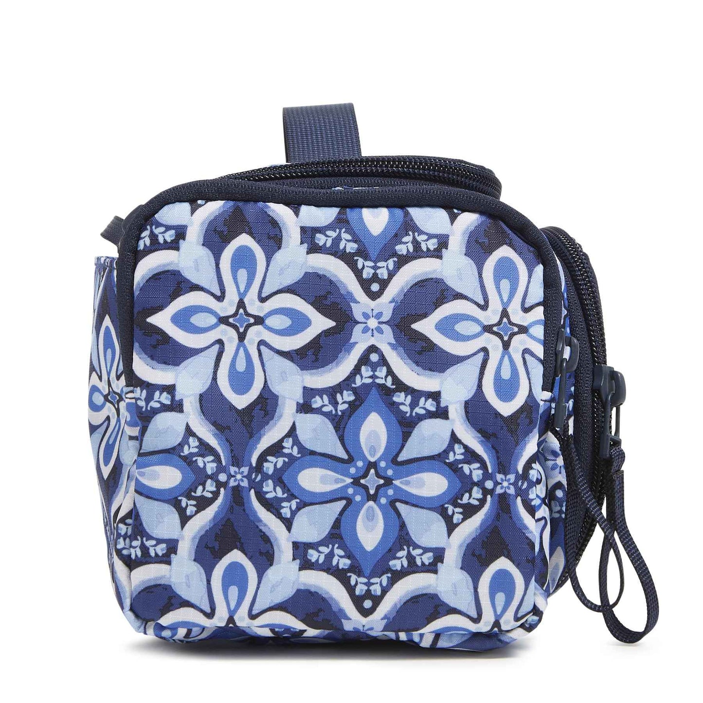 Vera Bradley Ripstop Large Travel Cosmetic Makeup Organizer Bag, Raindrop Medallion