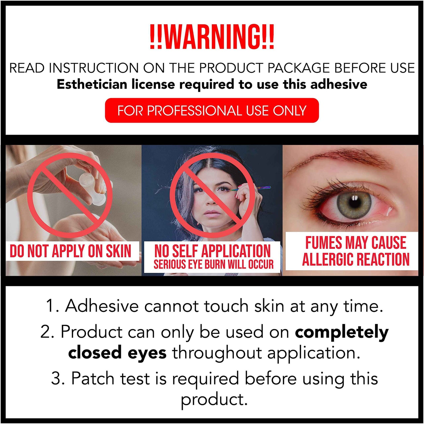 Lyon Lash SPEEDMAX Eyelash Extension Glue | 0.3-1.3 Sec Dry Time | Up to 8 Weeks Retention | Black Adhesive Supplies for Professional Use | (10ml/0.34 fl. Oz)