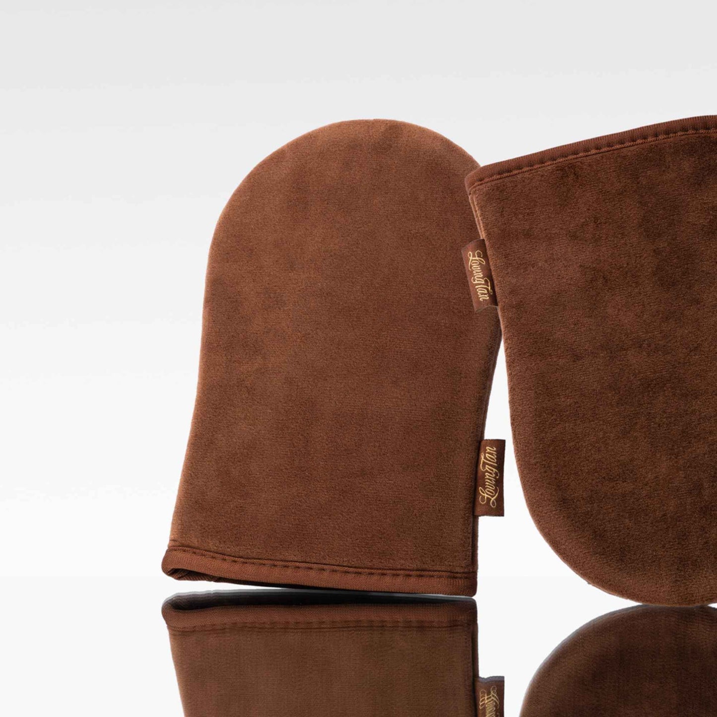 Loving Tan Purest Tanning Mousse, Medium + Purest Applicator Mitt - Sunless Tanner Made From 97% Certified Organic & Naturally Derived Ingredients - Cruelty Free, Vegan - 3.3 Fl Oz