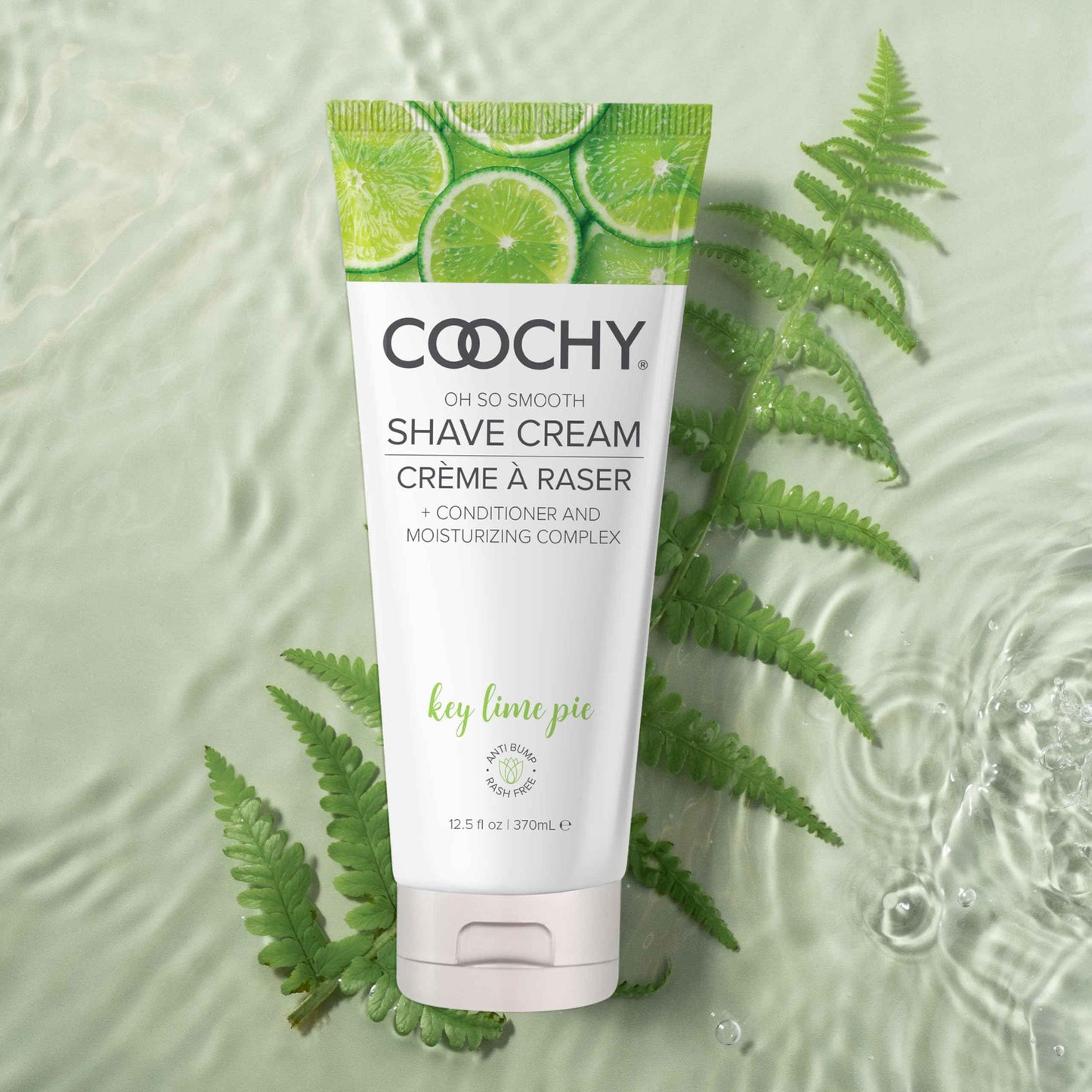 Coochy Shave Cream - Moisturizing Shave Lotion - Gentle Intimate Shaving Cream - For Bikini Area, Underarms, Legs & More - Rash-Free, Hydrating Formula - Key Lime Pie, 32 oz