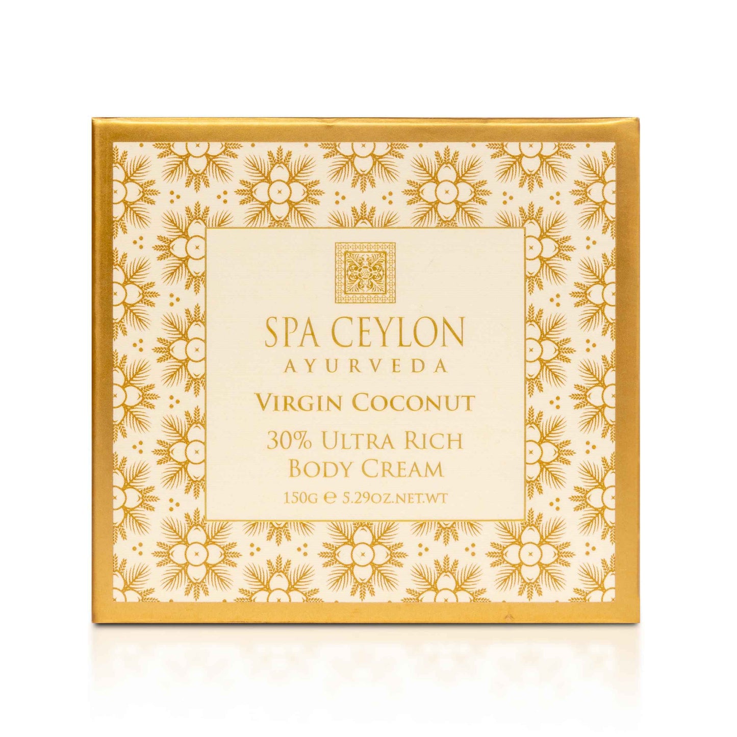 SPA CEYLON Virgin Coconut 30% Ultra Rich Body Cream | Hydrating | Suitable for all skin types