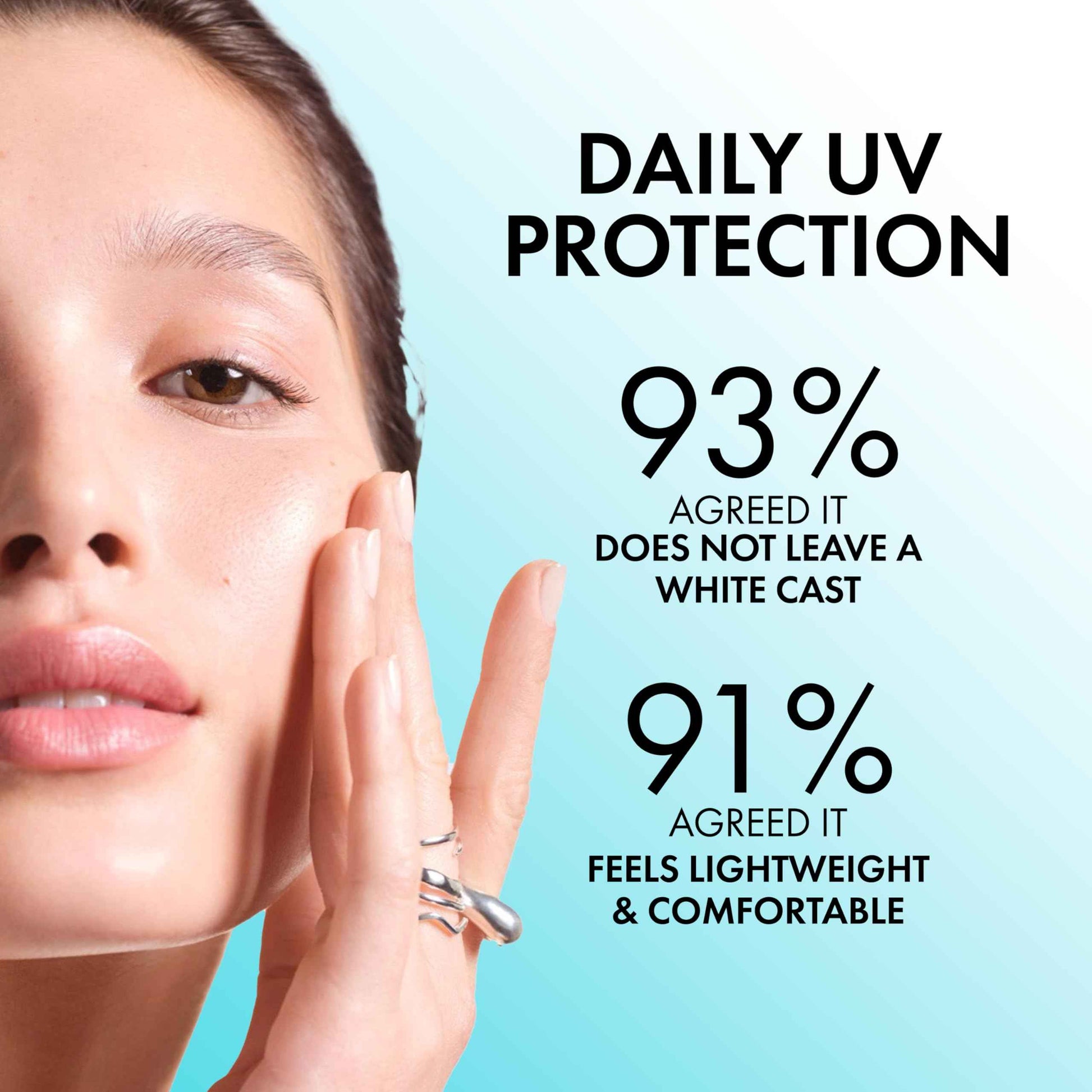 Vichy Minéral 89 Face Sunscreen SPF 30, Hydrating Daily Sunscreen For Face SPF 30, Hyaluronic Acid + Niacinamide + Squalane Oil, No White Cast Sunscreen, Oxybenzone Free, Travel Size Sunscreen