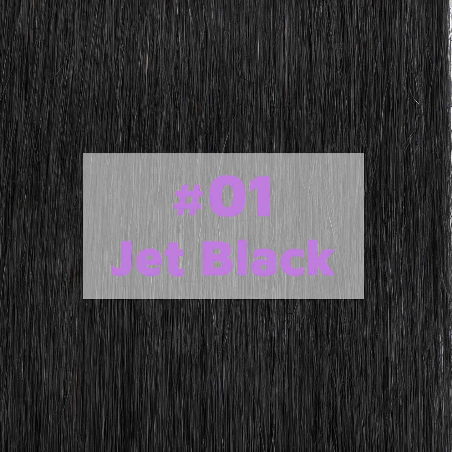 Tape in Hair Extensions Human Hair Utra Thin Invisible Seamless 20pcs 50g (Jet Black, 20 inch)