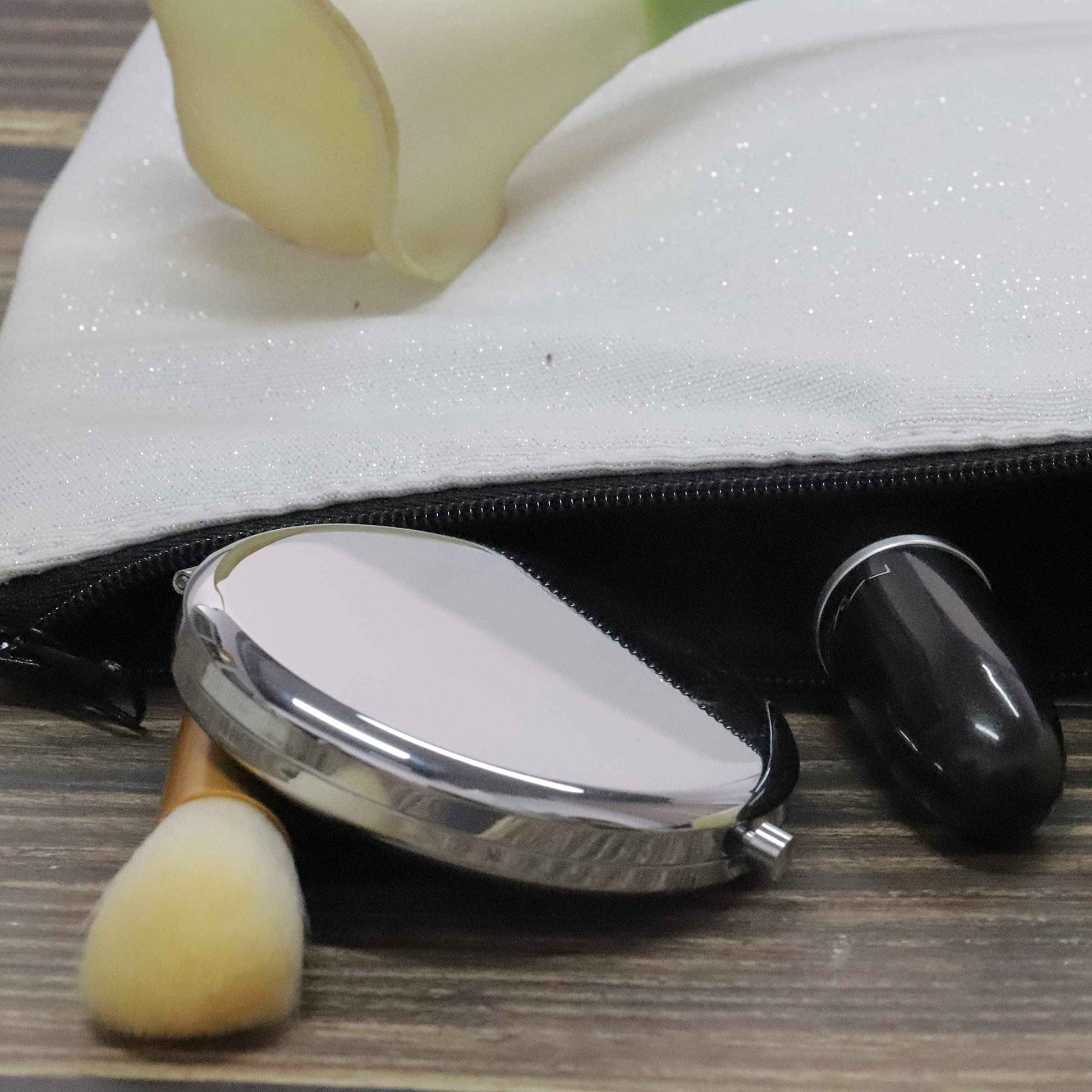 FEELMEM Cat Inspired Gift Movie Fans Compact Makeup Mirror Gift Cartoon Movie Themed Gift