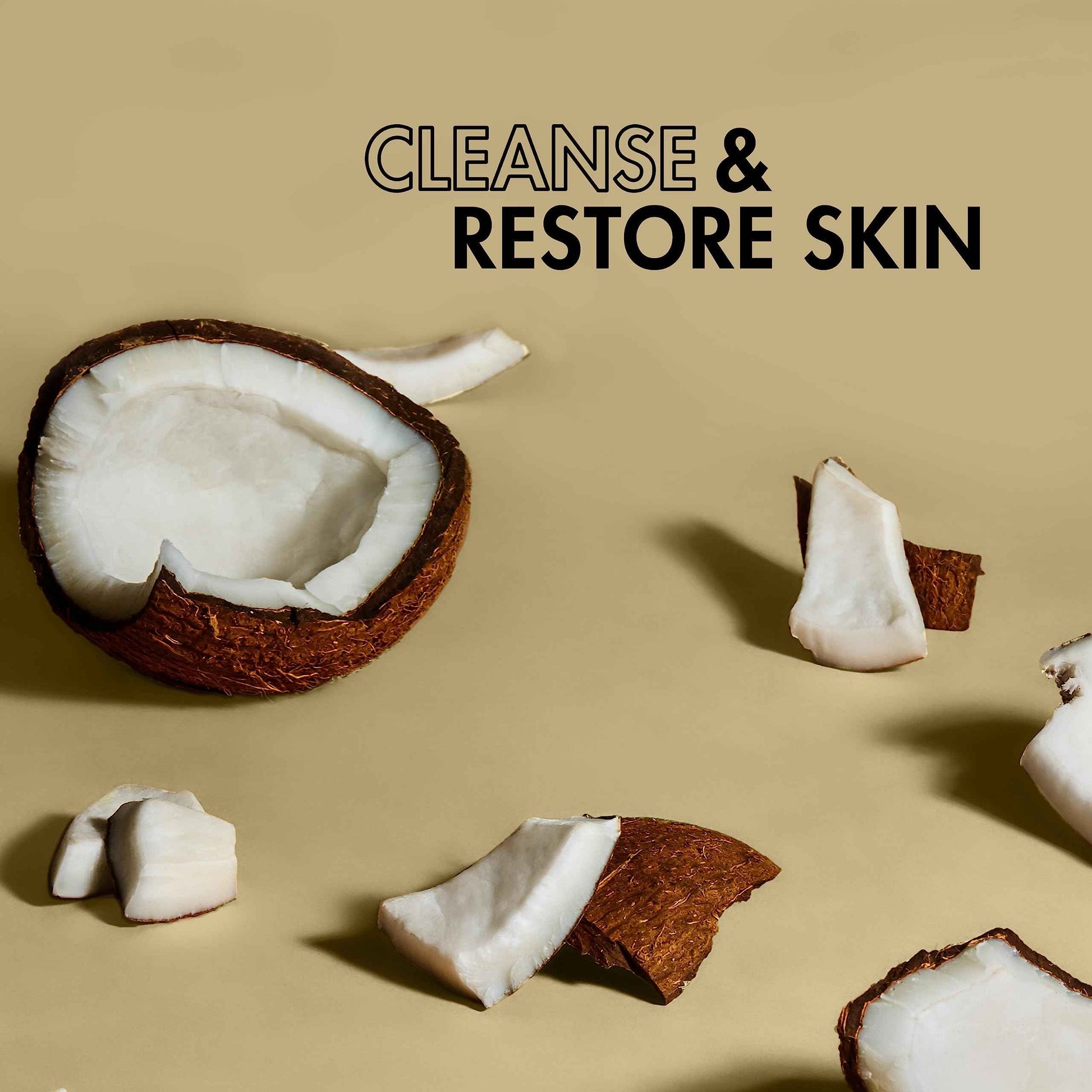 SheaMoisture Face Wash for Women & Men - Gentle Foaming & Hydrating Facial Cleanser with 100% Virgin Coconut Oil, Organic Shea Butter, Daily Face Cleanser for Soft, Restored Skin, 7.5 Fl Oz