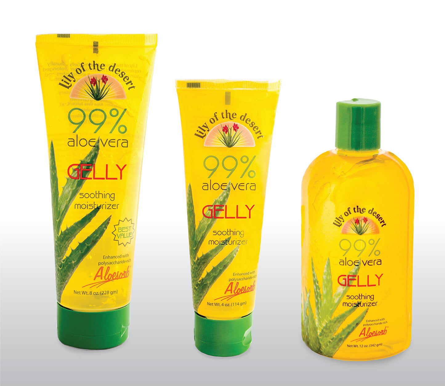 Aloe Vera Gelly Lily Of The Desert 4 oz Gel