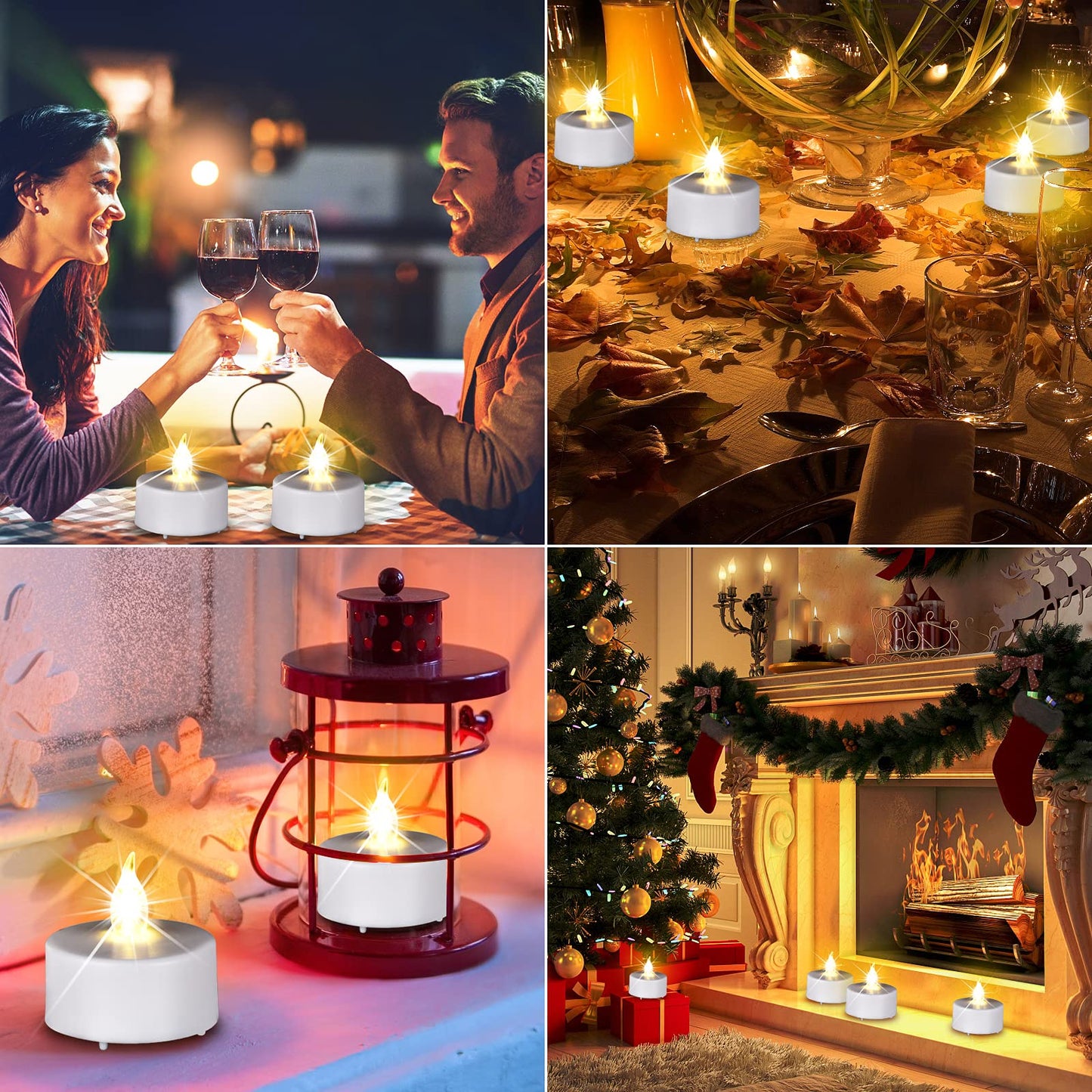 Flameless Tea Lights Candles, LED Battery Operated Electric Votive Fake Candles Realistic Flickering and 200+ Hours Long Lasting Bright for Celebrations Festivals (150 Pack, White)