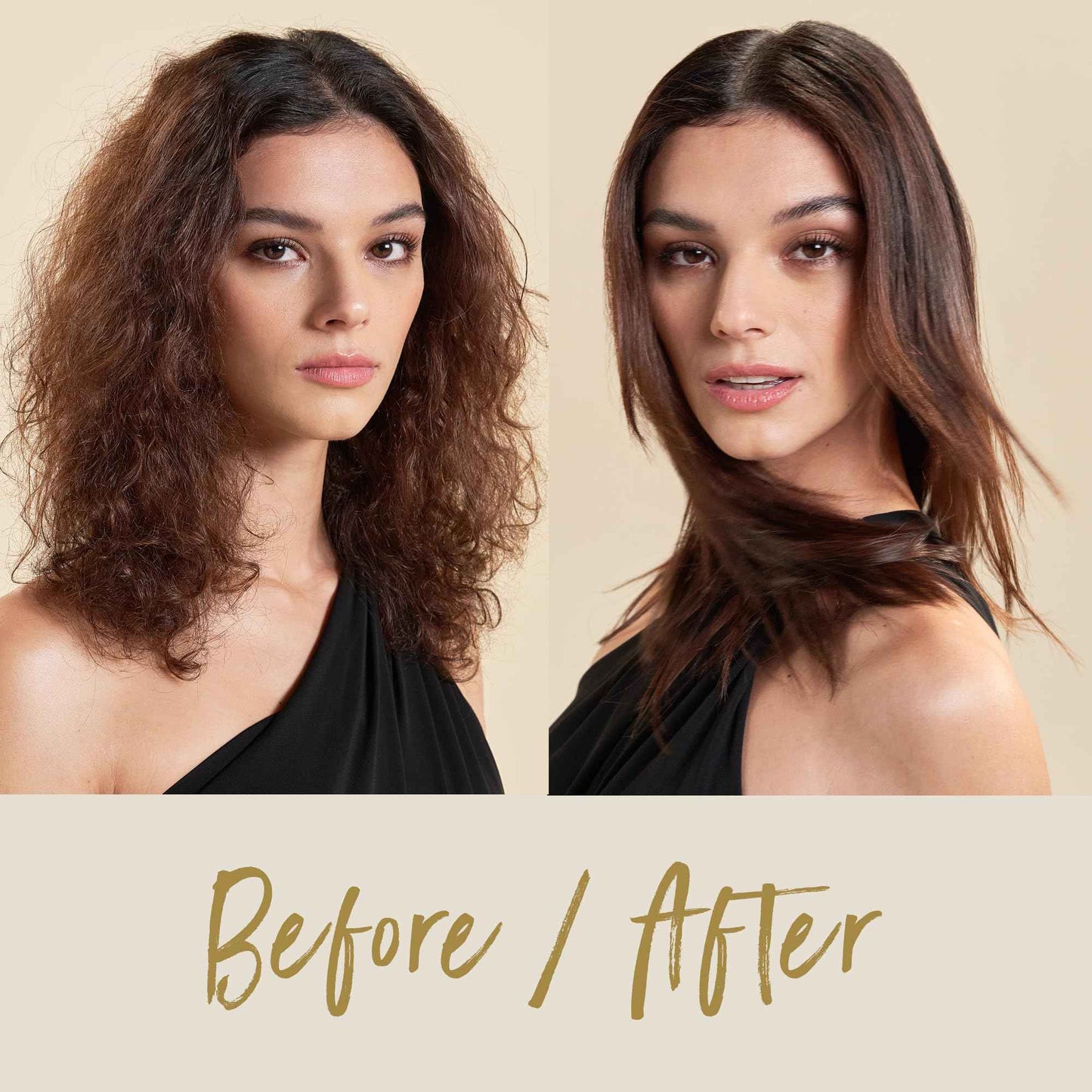 HOT TOOLS™ Pro Artist Heat Defense Instant Detangling Mist and Straight Heat, Heat Activated Straightening Serum | Protect and Straighten