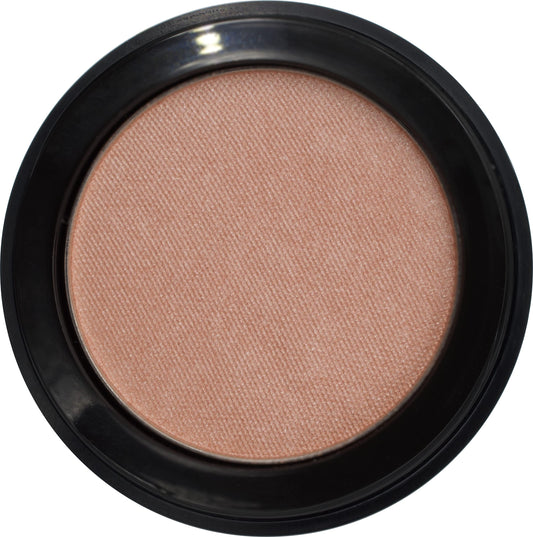 Pure Ziva Apricot Peach Glaze Shimmering Bronze Warm Yellow Gold Pressed Powder Single Eyeshadow; Talc, Paraben & Cruelty Free