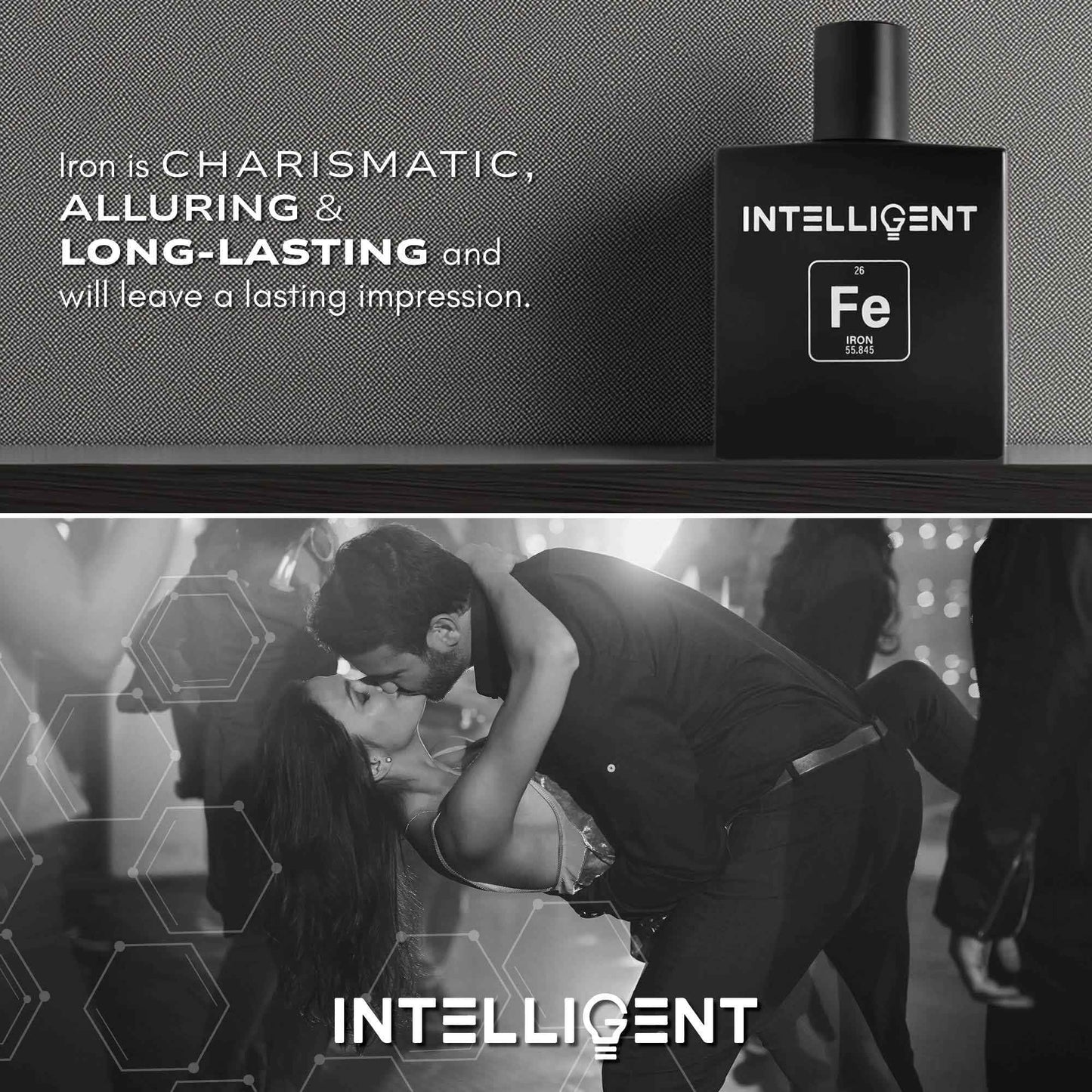 Intelligent Iron Eau de Parfum | Cologne for Men | | Magnetic, Masculine, and Timeless | 3.4 Fl Oz (100 mL)