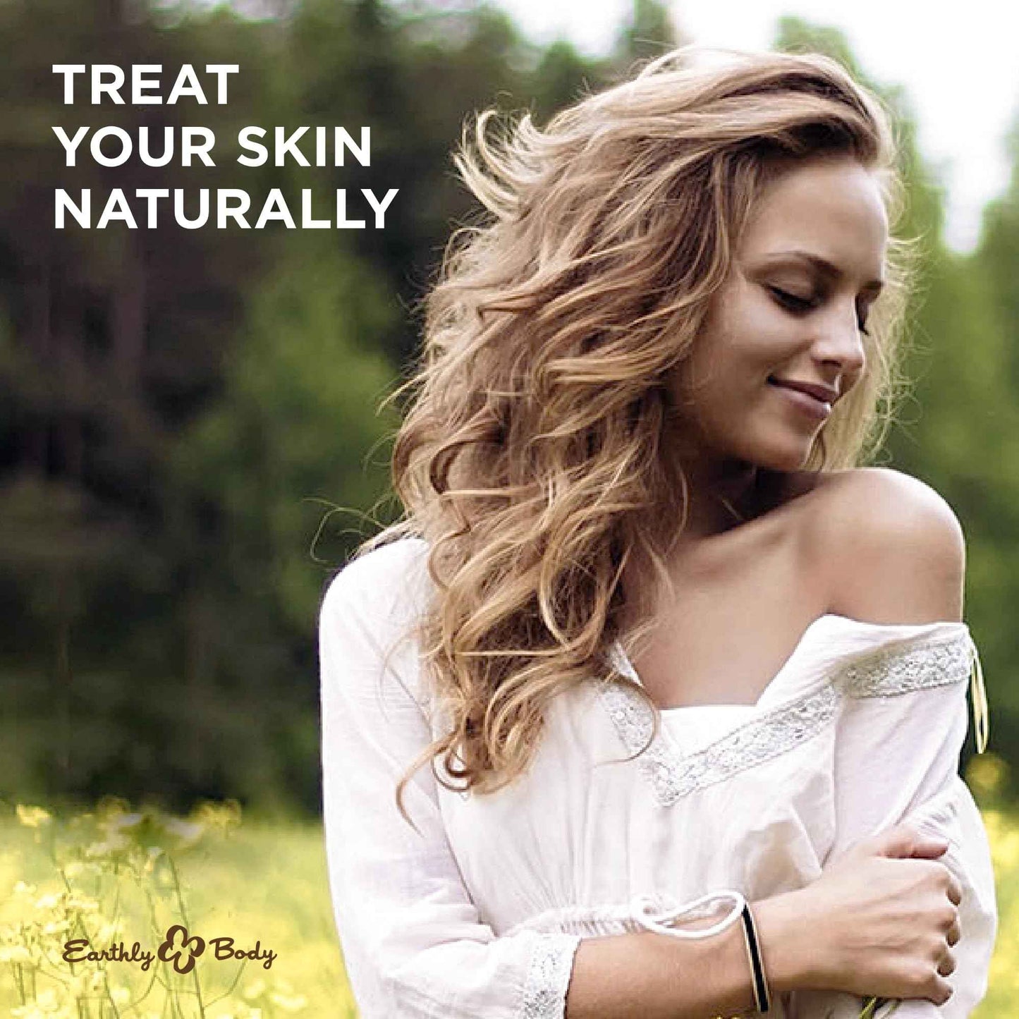 Earthly Body Miracle Oil, 1 fl. oz. - 2 Pack - 100% Natural Tea Tree Oil, Hemp Seed Oil & Vitamin E - Moisturizer, Calms Skin Irritations, Helps Smooth Wrinkles - Gluten Free, 100% Vegan