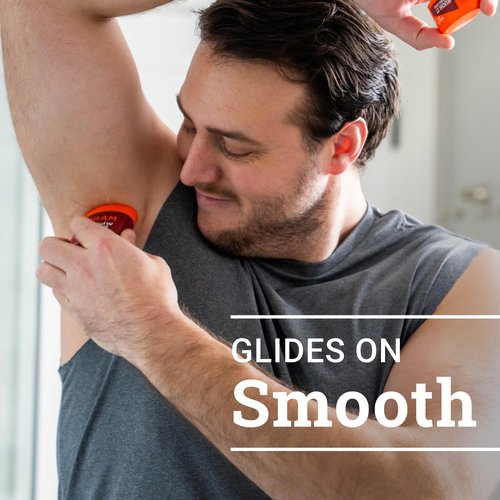 Mando Whole Body Deodorant For Men - Smooth Solid Stick - 72 Hour Odor Control - Aluminum Free, Baking Soda Free, Skin Safe - 2.6 Ounce (Pack of 2) - Bourbon Leather