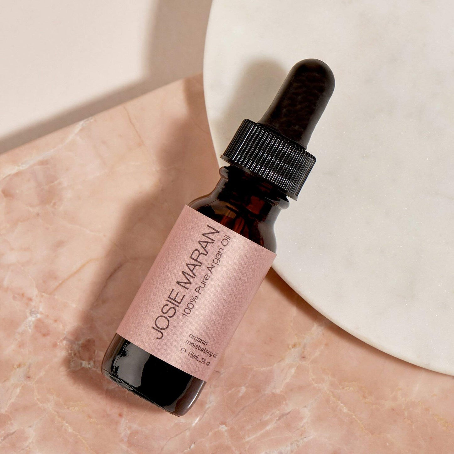 Josie Maran 100% Pure Argan Oil (0.5oz) - Organic Moroccan Skin Growth Serum - Hydrating Anti-Aging Care