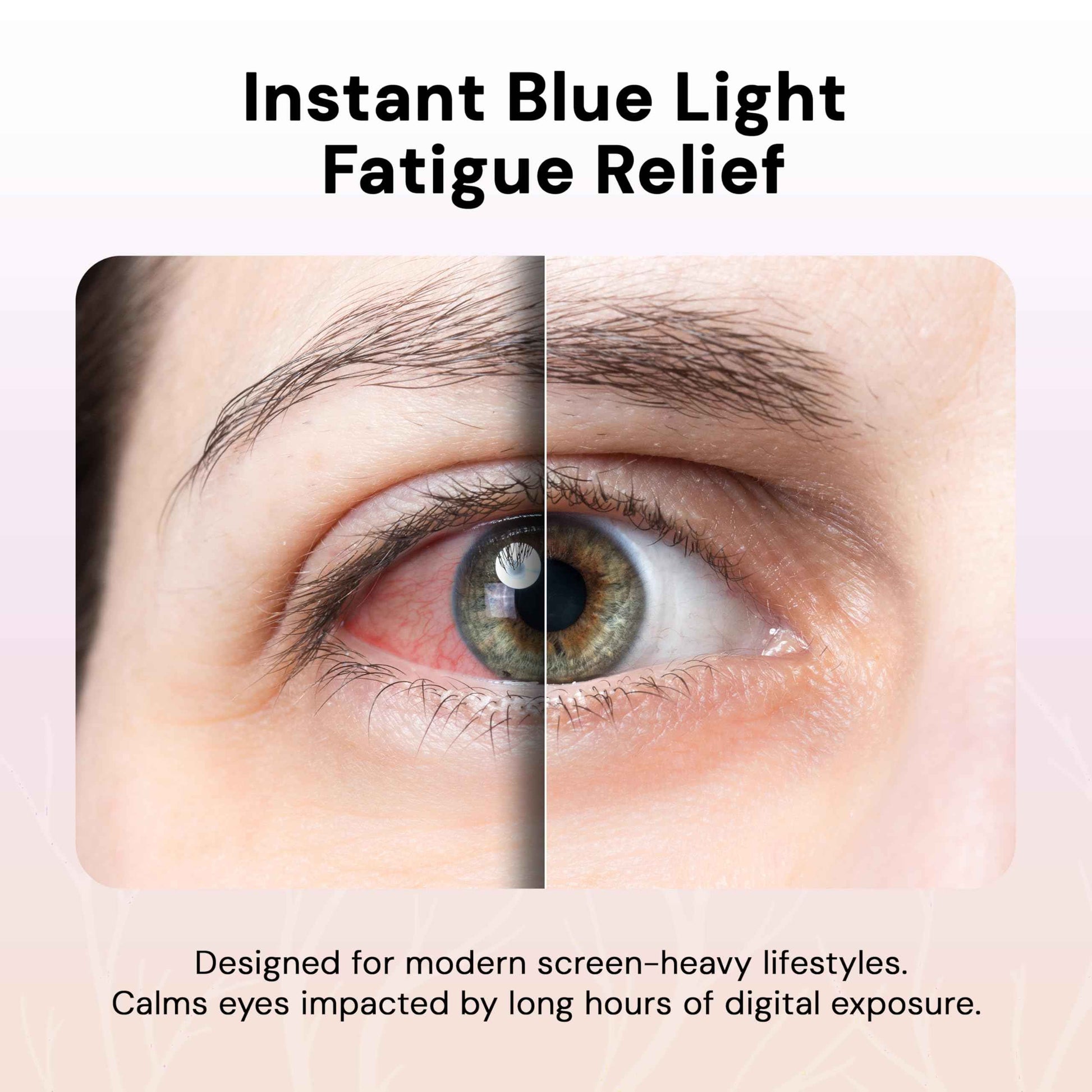 Glitch Self Heating Eye Mask - Steam Eye Mask for Dry Eyes, Soothing Relief, Stress Reduction - Disposable Warm Eye Compress Moist Heat