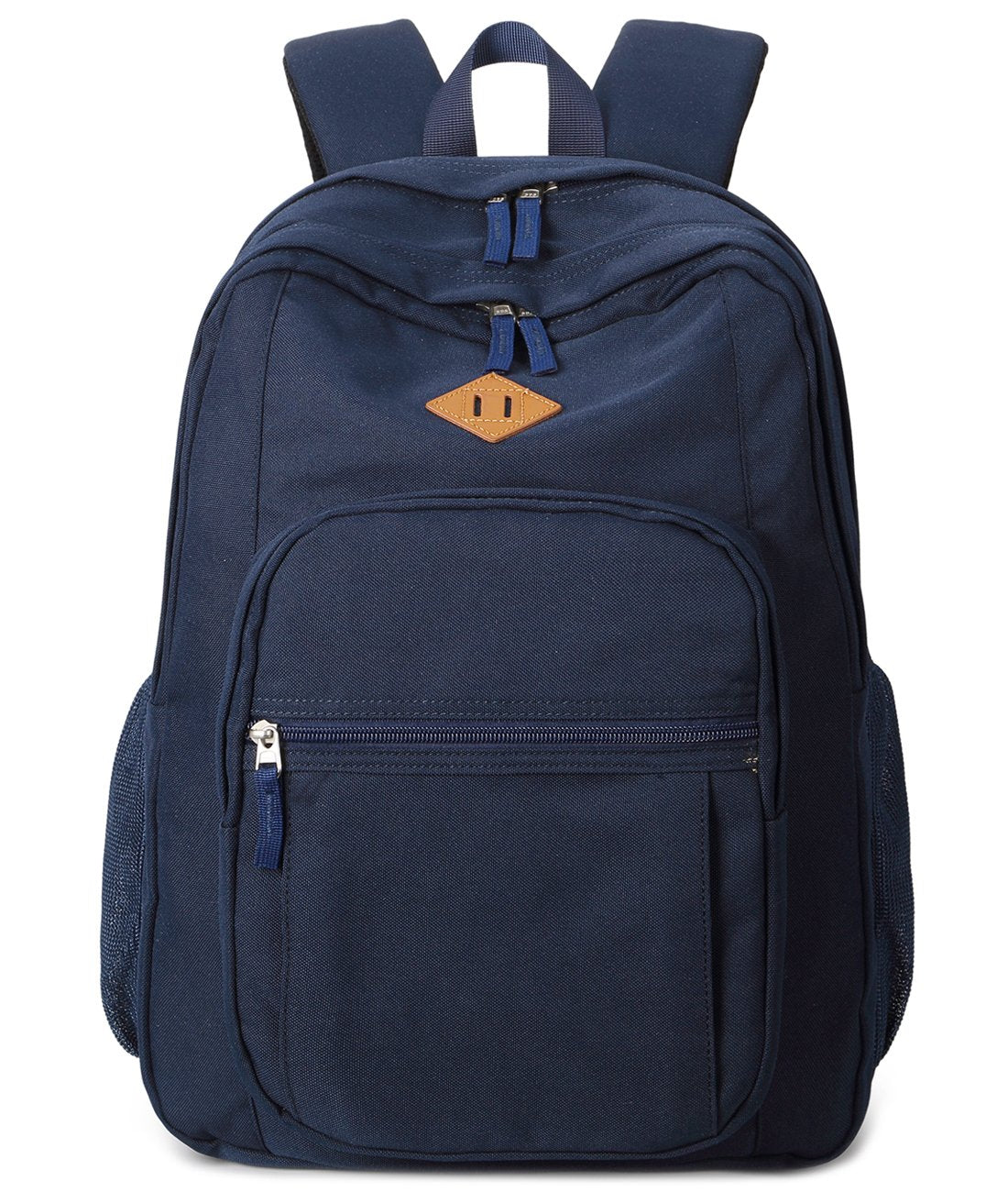 abshoo Classical Basic Womens Travel Backpack For College Men Water Resistant Bookbag (Navy)