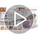Portable Hair Tie Organizer for Accessories - Stackable & Wall-Mountable