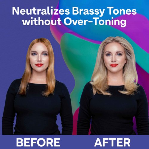 Colorproof Daily Blonde Conditioner 8.5 Fl. Oz. Purple Conditioner for Blonde Hair with Citrus, Jasmine & Coconut Milk Scent, Sulfate Free Conditioner for Detangling and Toning