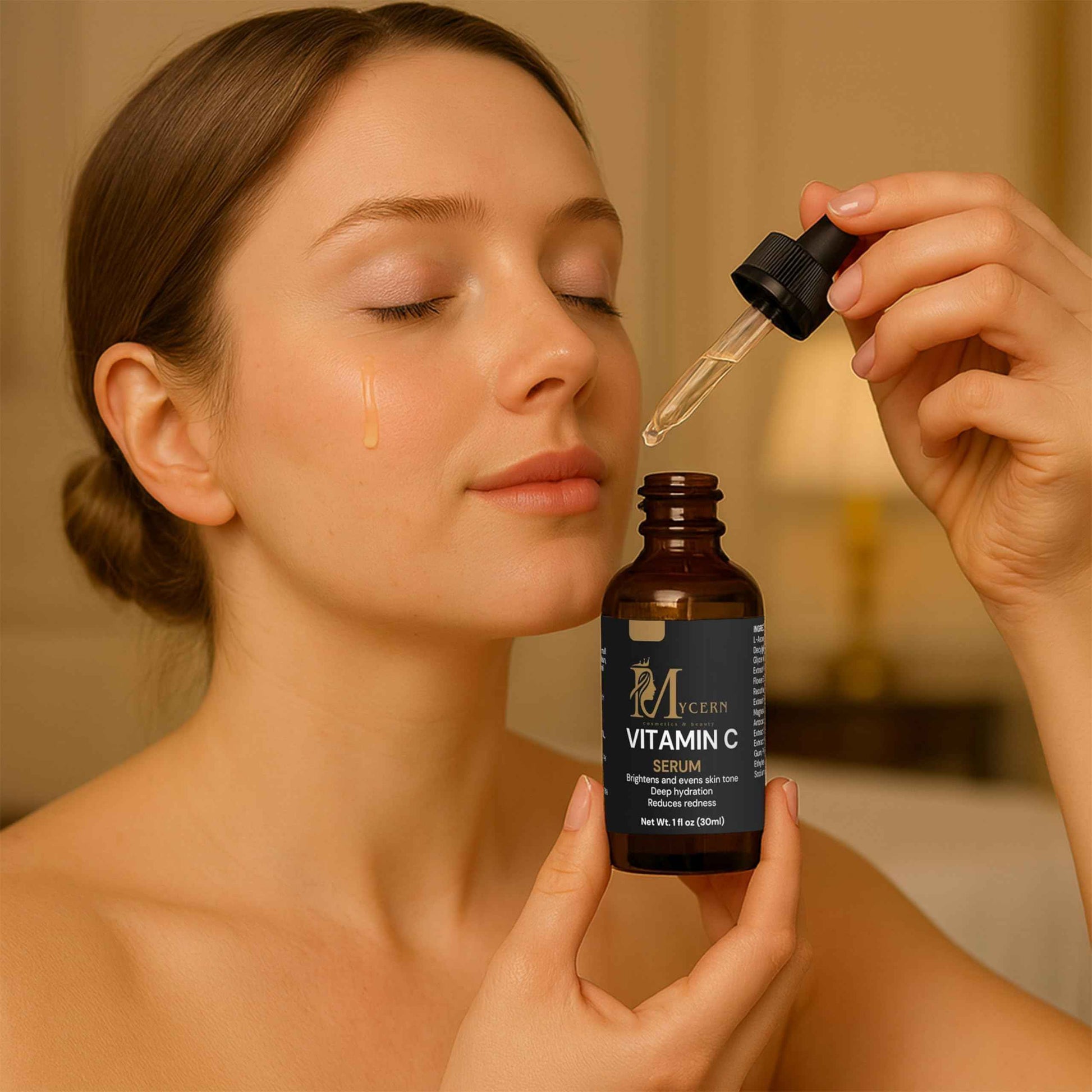 Vitamin C Serum for Face – Brightening & Hydrating Face Serum, Anti-Aging Skin Care with Tranexamic Acid & Botanical Extracts – Suitable for All Skin Types