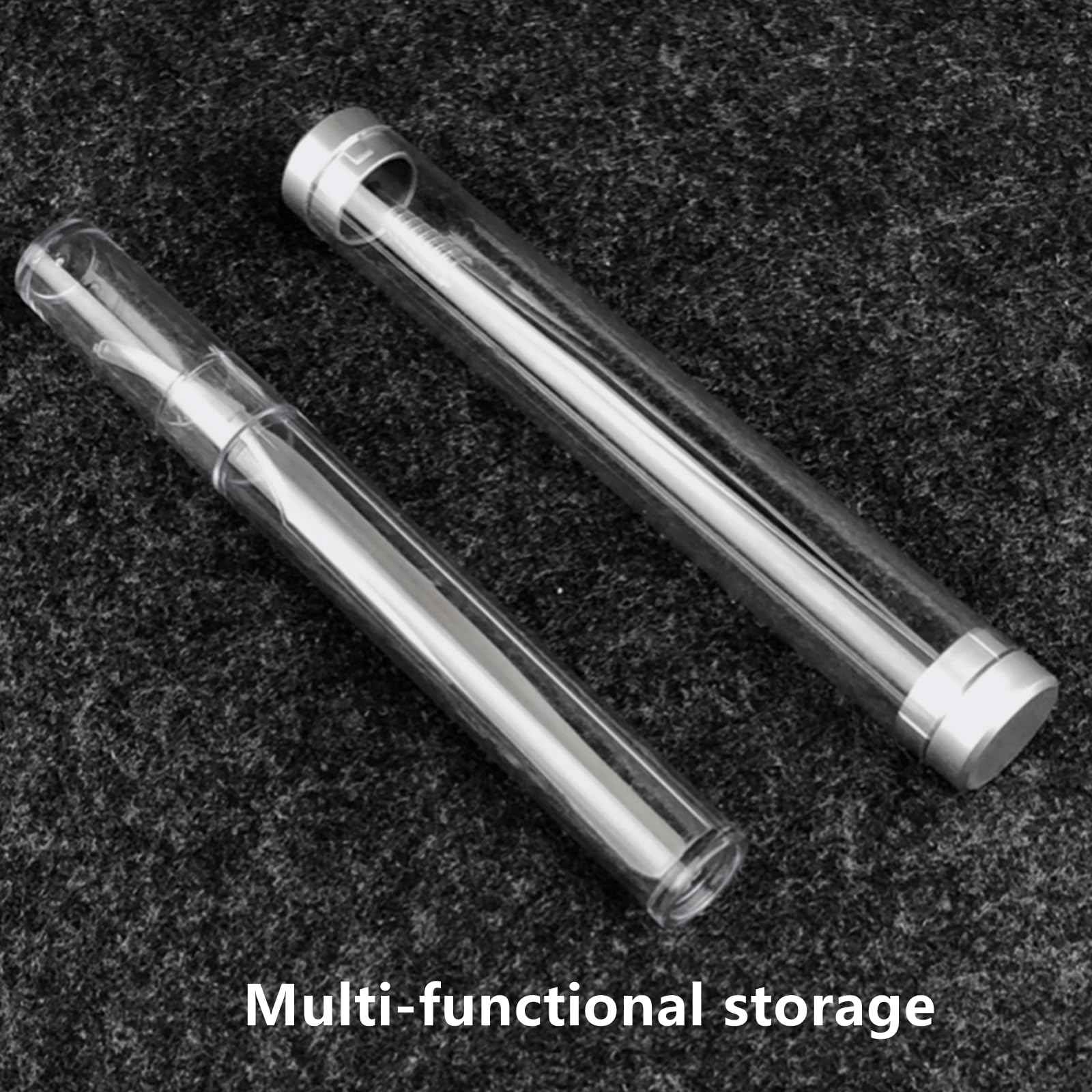 2 Packs Professional Tweezers Storage Case, Tweezers Organizer Eyelash Extension Tools Travel Small Box for Clip Manicure Tool