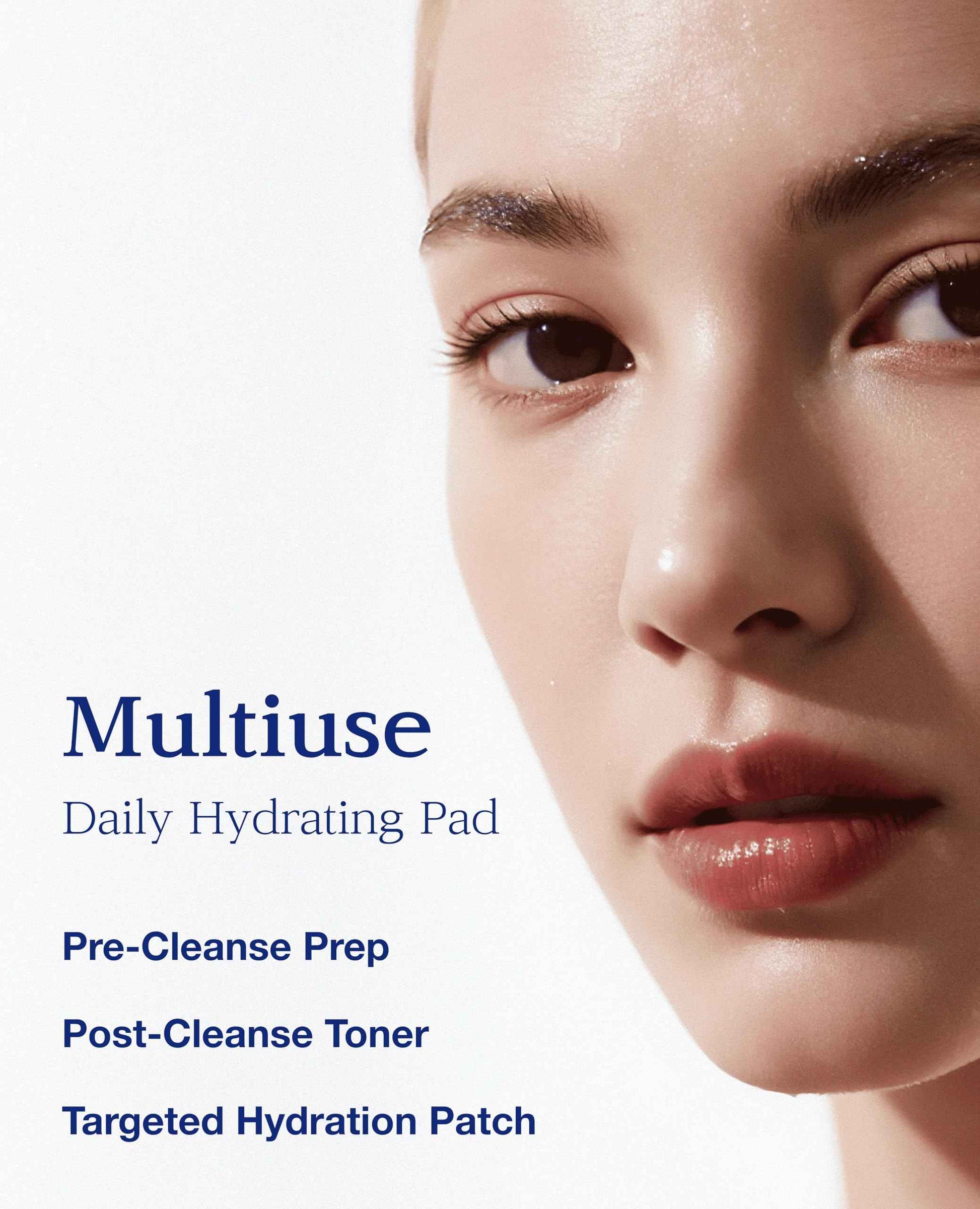 BLANC DUBU Nuborn Cell Oasis Pad | Korean Skin Care Toner Pads with Stem Cell Serum & PHA | Hydrating Face Cleansing Pads for Glowing Skin, 70 Count