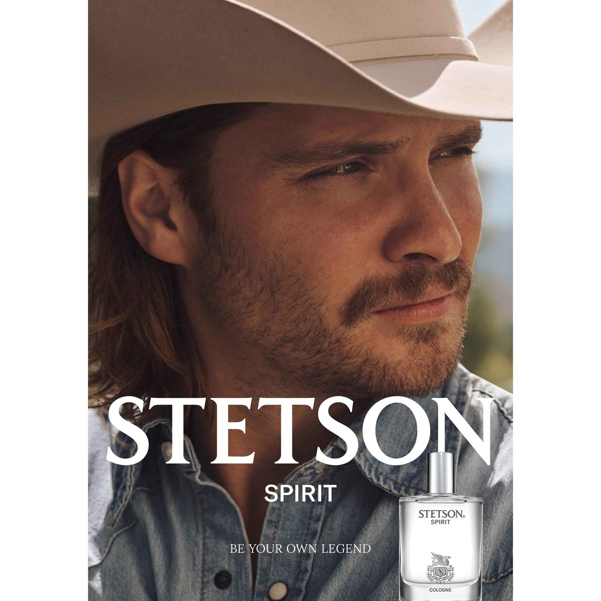 Stetson Spirit 1.7 oz Cologne w/ 1.5mL Legend Vial