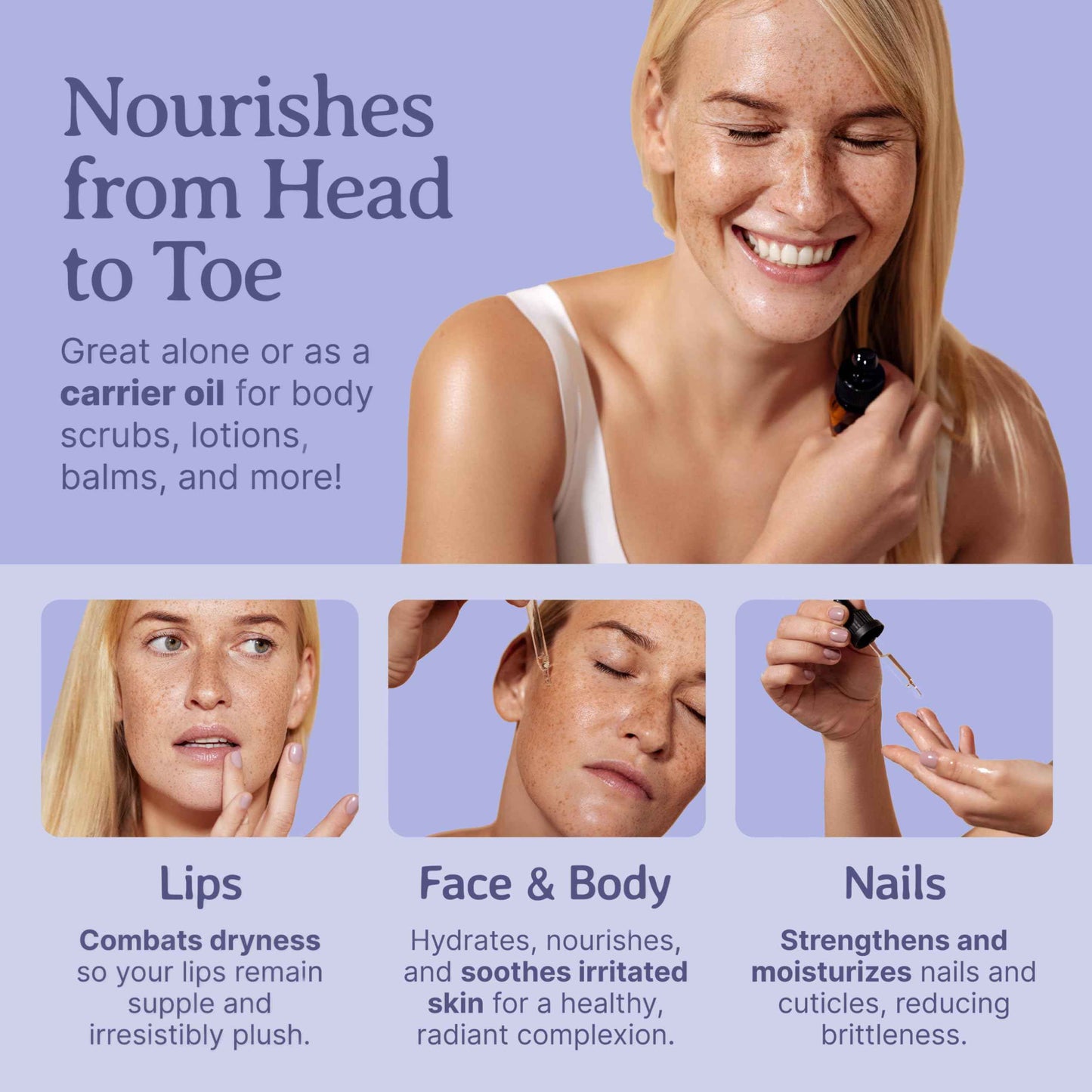 Bella Terra Oils - Organic Borage Seed Oil 4 oz - Rich in GLA, Pure & Untouched, Abundant in Omega-6 Fatty Acids, Elevate Skin's Natural Radiance & Softness