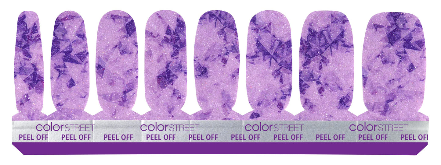 Out of Quartz - Color Street Nail Strips (Gem Fatale), Purple (FDG388)