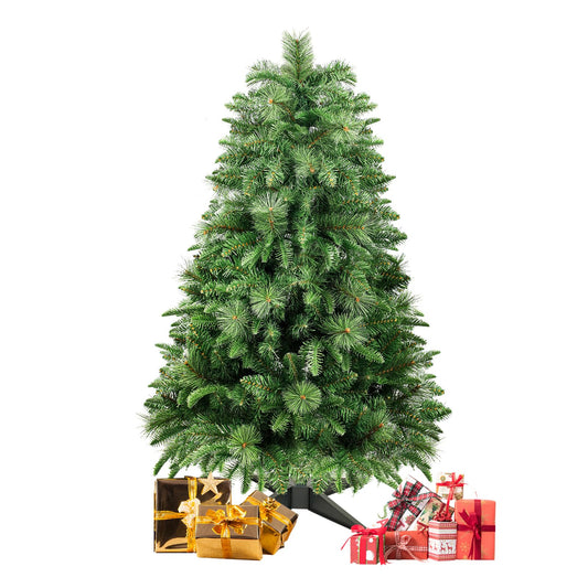 4FT Premium Artificial Christmas Tree, Green Holiday Christmas Pine Tree with Pinecone, Xmas Tree,Party Decoration, Easy to Assemble with Christmas Tree Stand