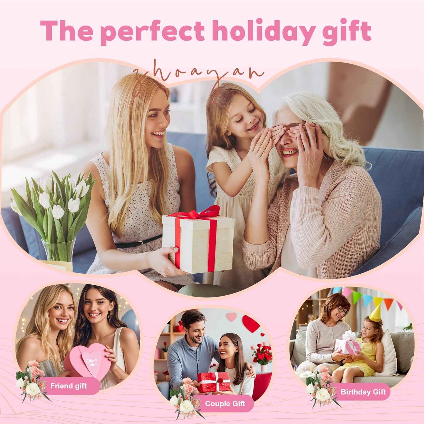 ZORVIC Quilted Ruffle Makeup Bag, Travel Toiletry Organizer for Women with Wrist Strap, Cute Aesthetic Cosmetic Bag for Daily, Work, Ideal Gift (HOT PINK)