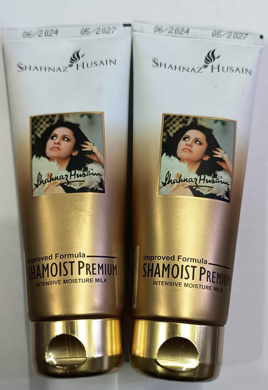 2 LOT X Shahnaz Husain Shamoist Intensive Moisturising Milk (100 ml x 2)