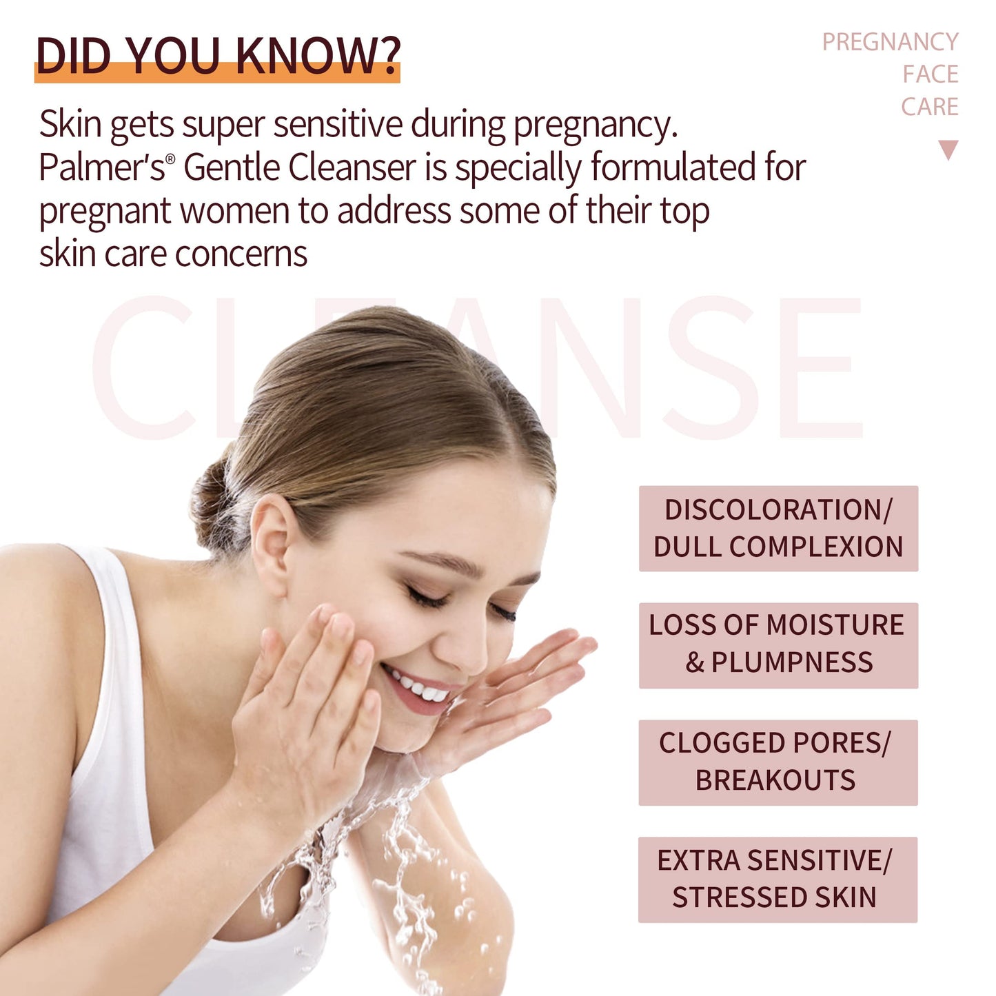 Palmer's Pregnancy Gentle Facial Cleanser, 4.2 fl. oz.