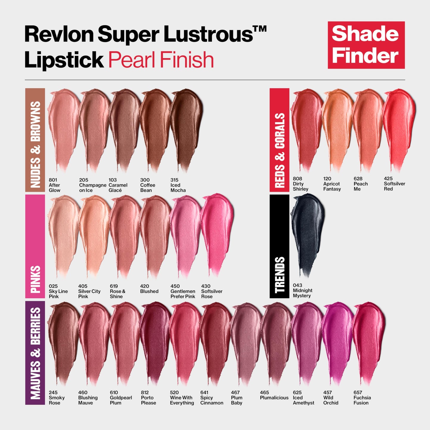 REVLON Lipstick, Super Lustrous Lipstick, Creamy Formula For Soft, Fuller-Looking Lips, Moisturized Feel in Nudes & Browns, Dirty Shirley (808) 0.15 oz