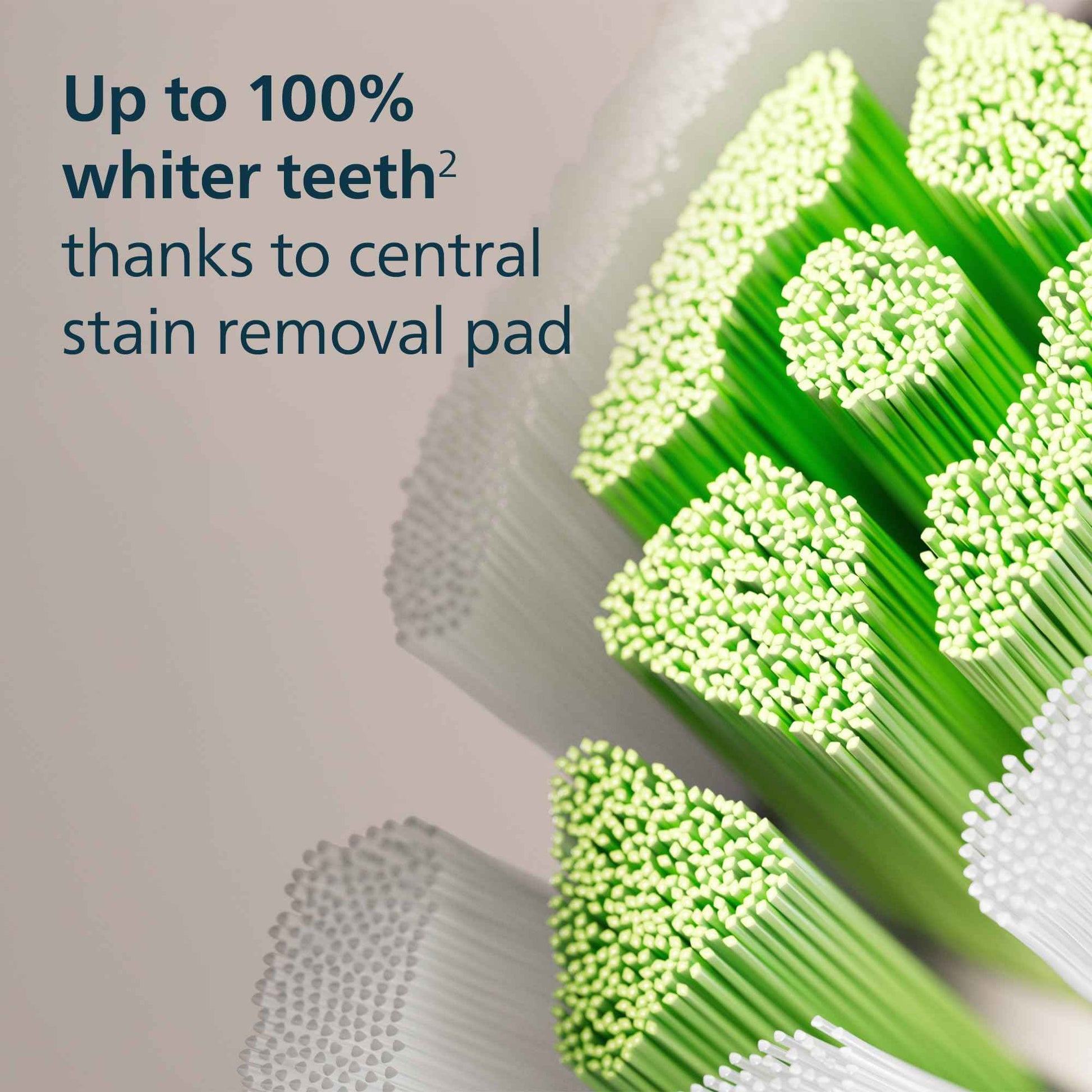 Philips Sonicare W DiamondClean - Genuine Replacement Electric Toothbrush Heads, White, 3 Pack, HX6063/65