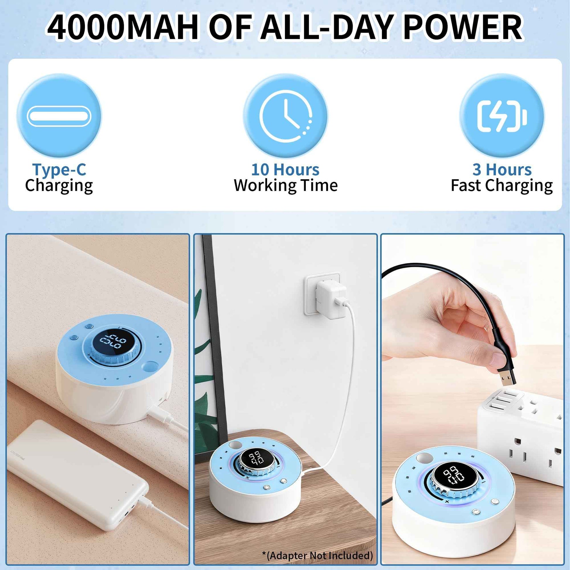 Electric Nail Drill Kit Professional 40000 RPM Nail Grinder, Rechargeable Ultra Power with 12 Pro Salon-Grade Bits for Acrylic Nails Remove, for Salon & Home