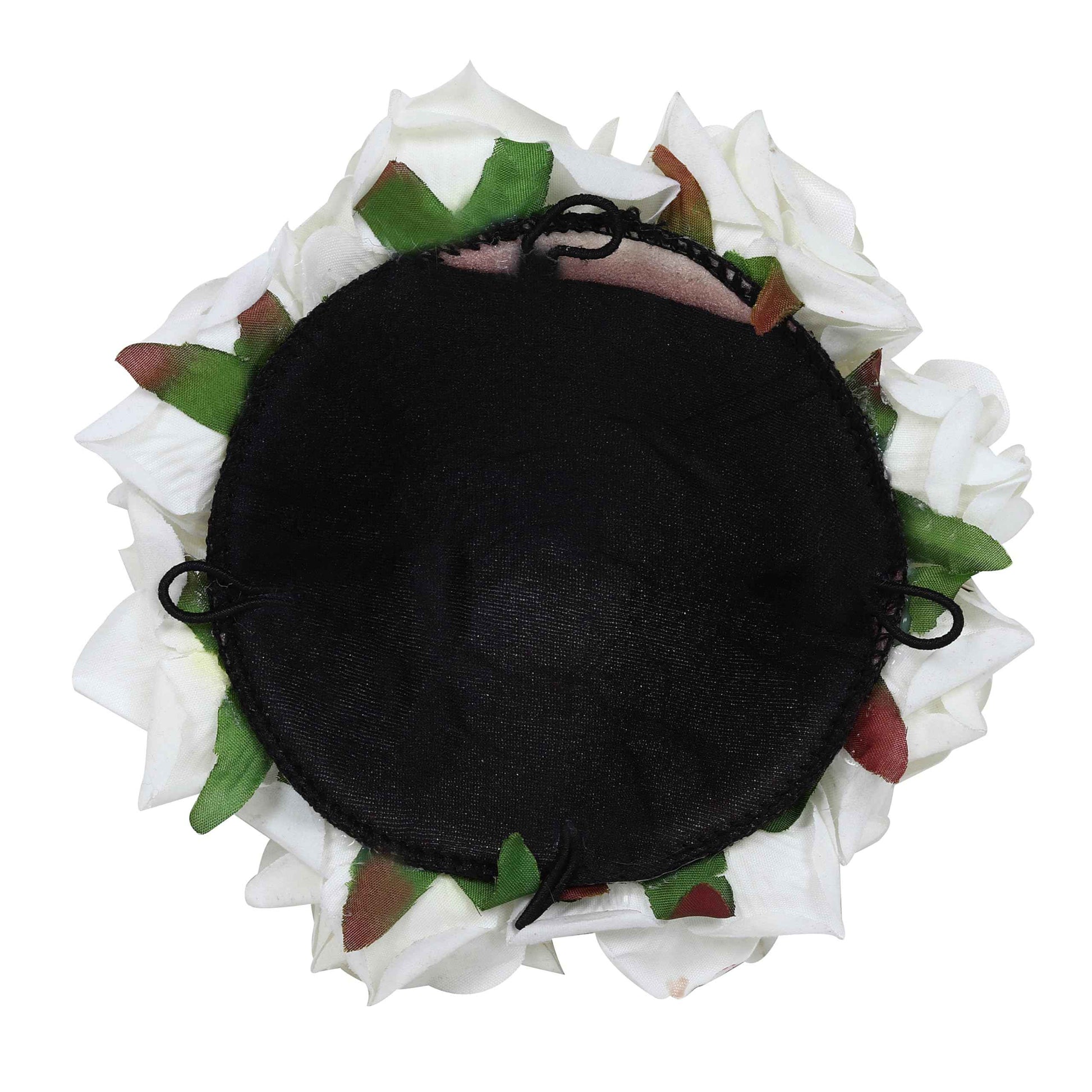 Blooming Artificial Flowers Hair Buns for Wedding, Party, and Other Occassions